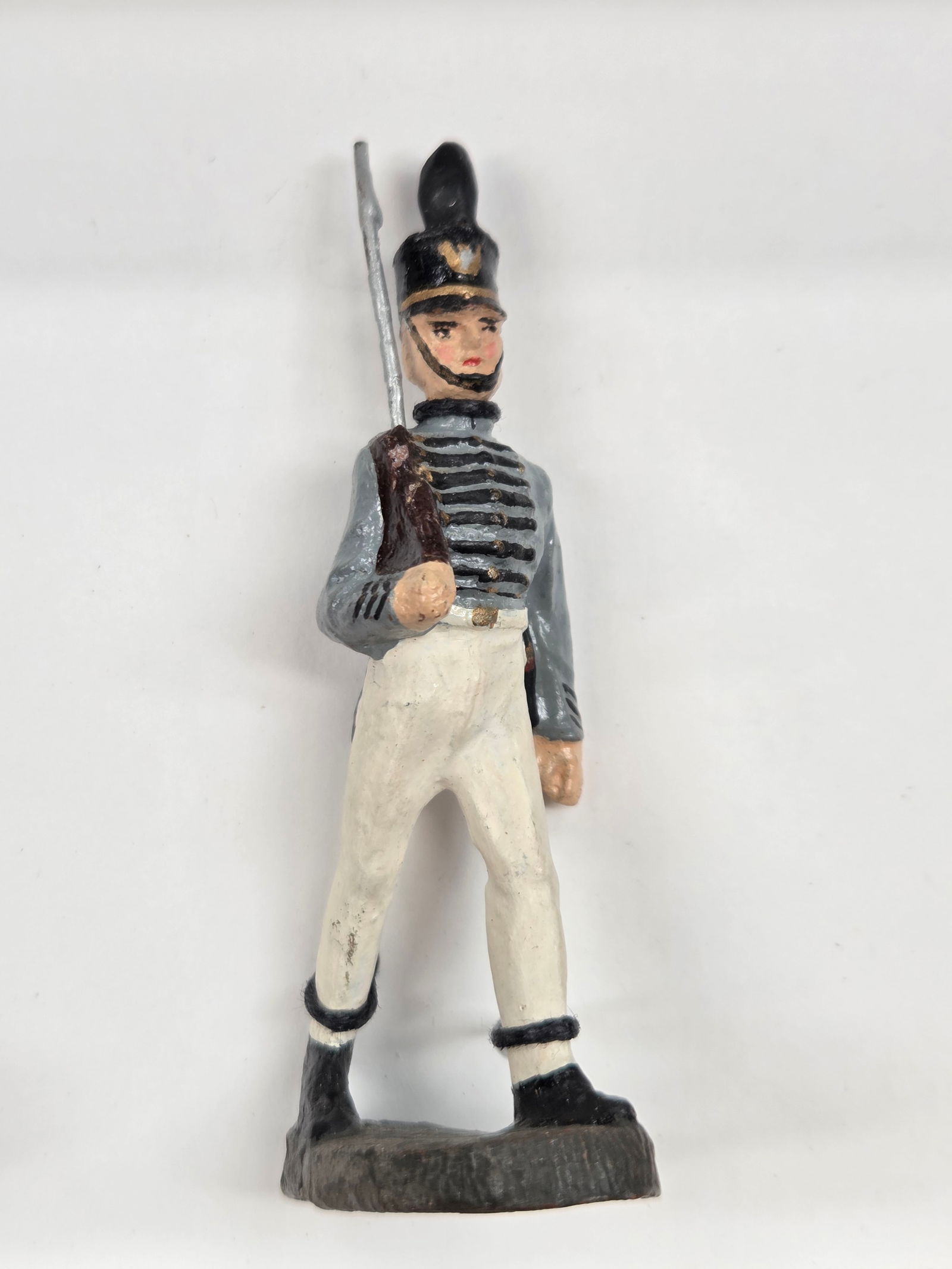 4) GERMAN ELASTOLIN COMPOSITION WEST POINT SOLDIERS - 4