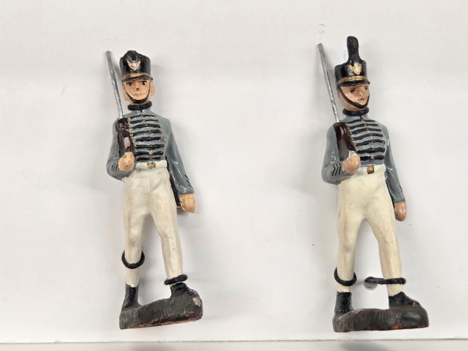 4) GERMAN ELASTOLIN COMPOSITION WEST POINT SOLDIERS - 2