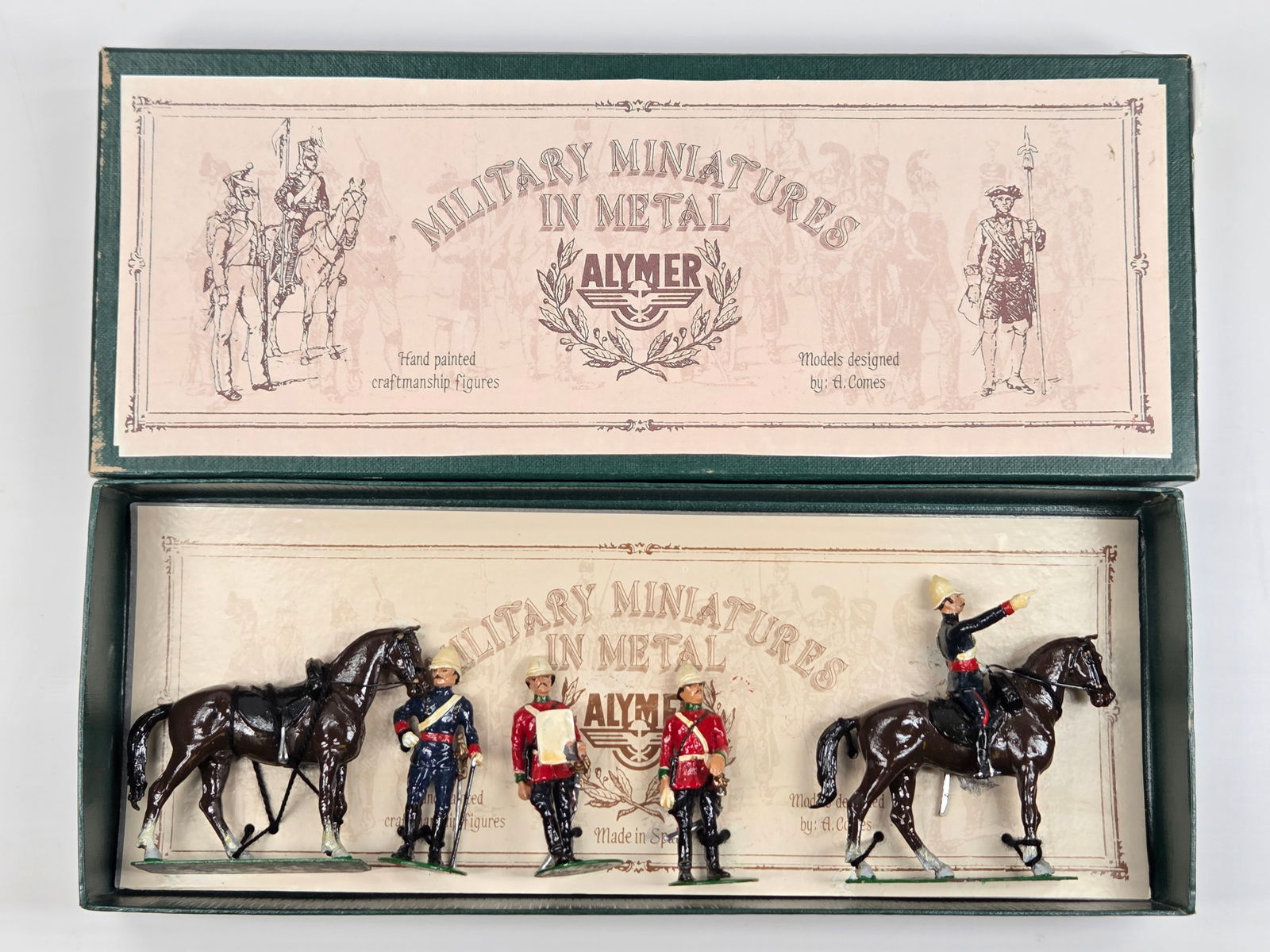 ALYMER MILITARY MINIATURES BRITISH INFANTRY (1 of 5)