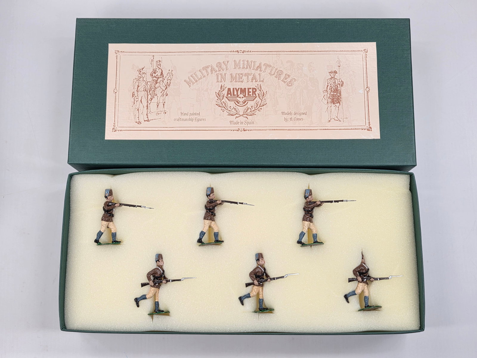 ALYMER MILITARY MINIATURES 10TH SUDANESE BATTALION (1 of 6)