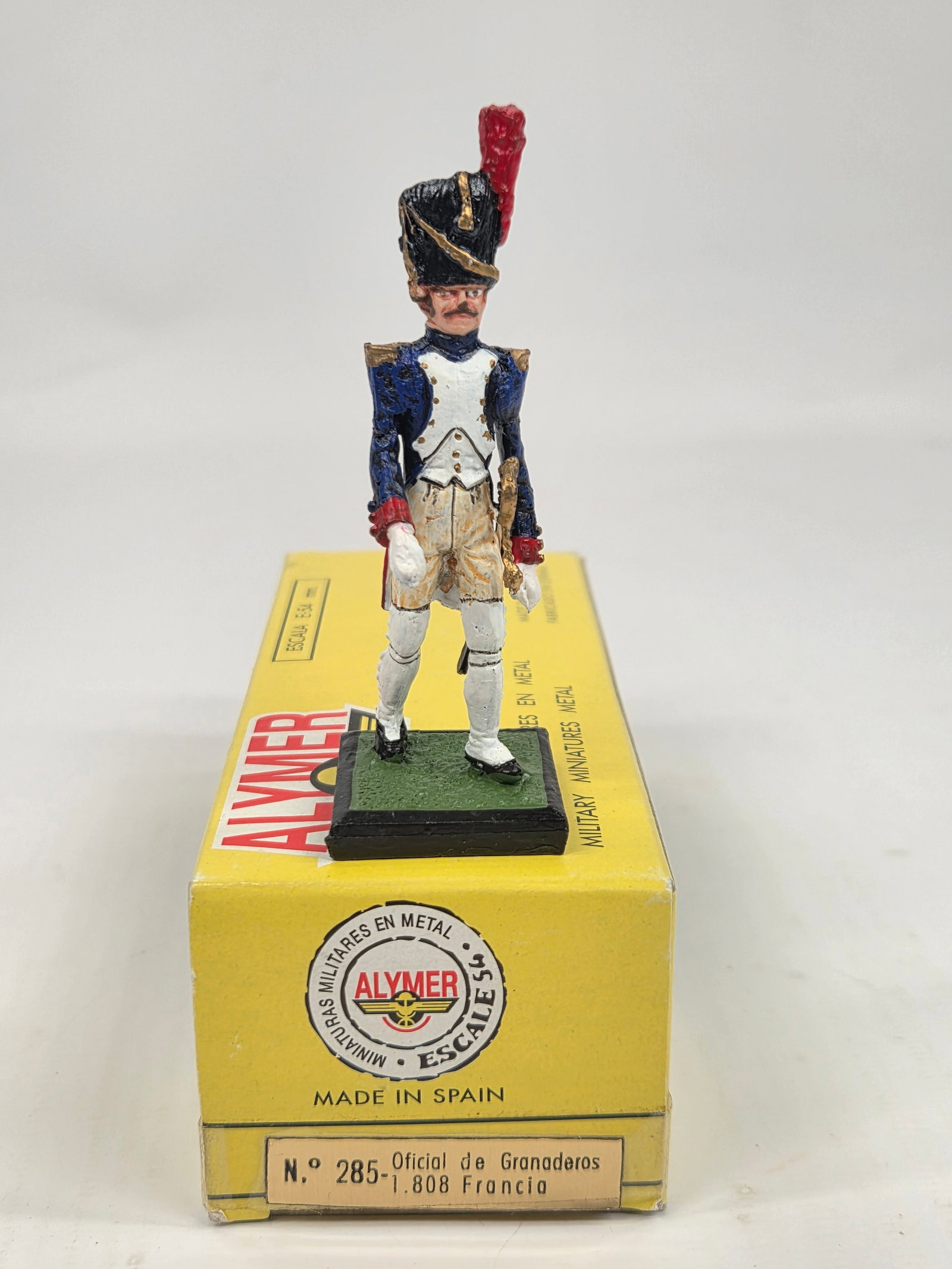 ALYMER HAND PAINTED LEAD SOLDIER W/ BOX: REMAINS IN VERY GOOD CONDITION W/ BOX
