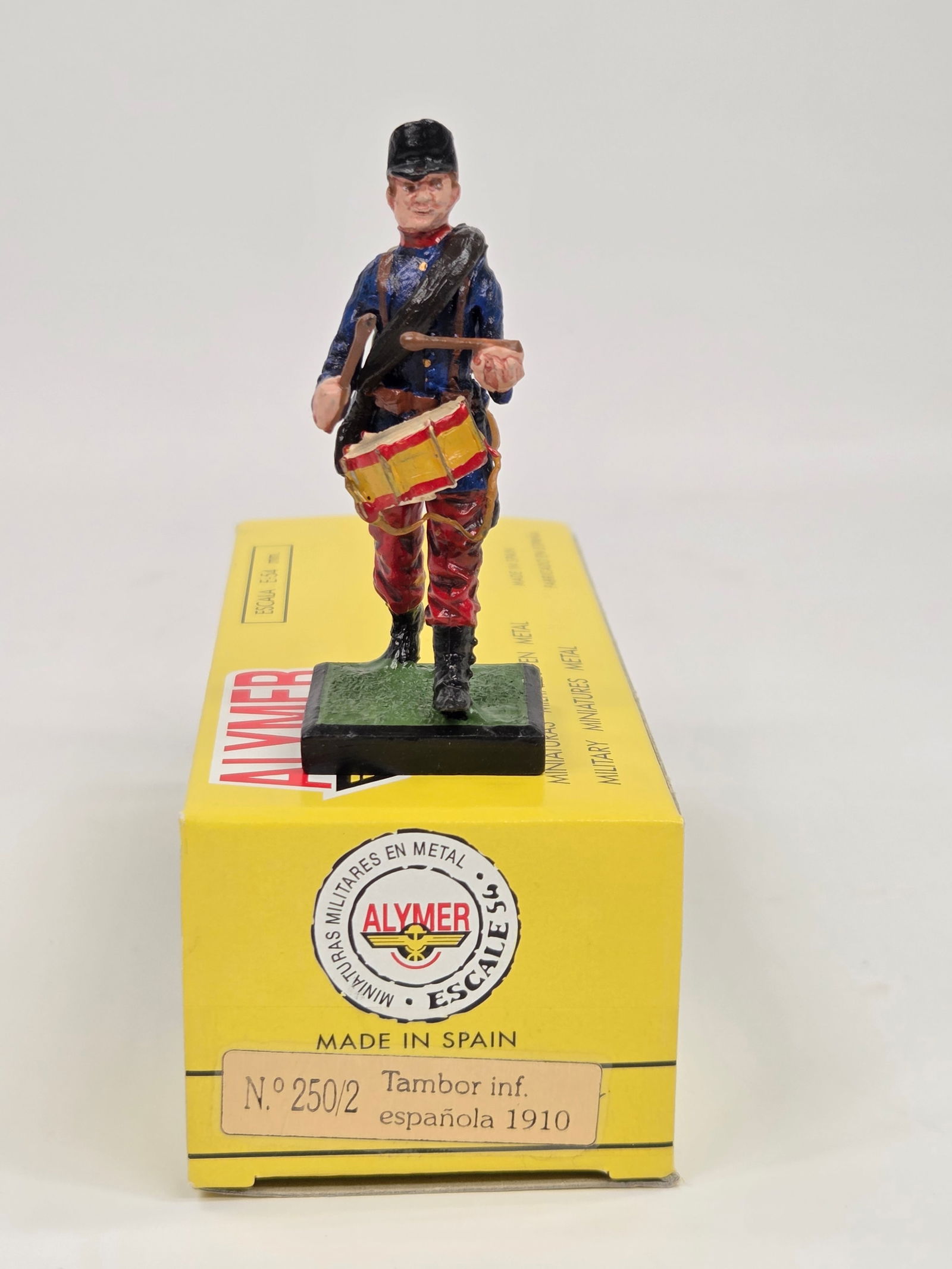 ALYMER HAND PAINTED LEAD SOLDIER W/ BOX: REMAINS IN VERY GOOD CONDITION W/ BOX