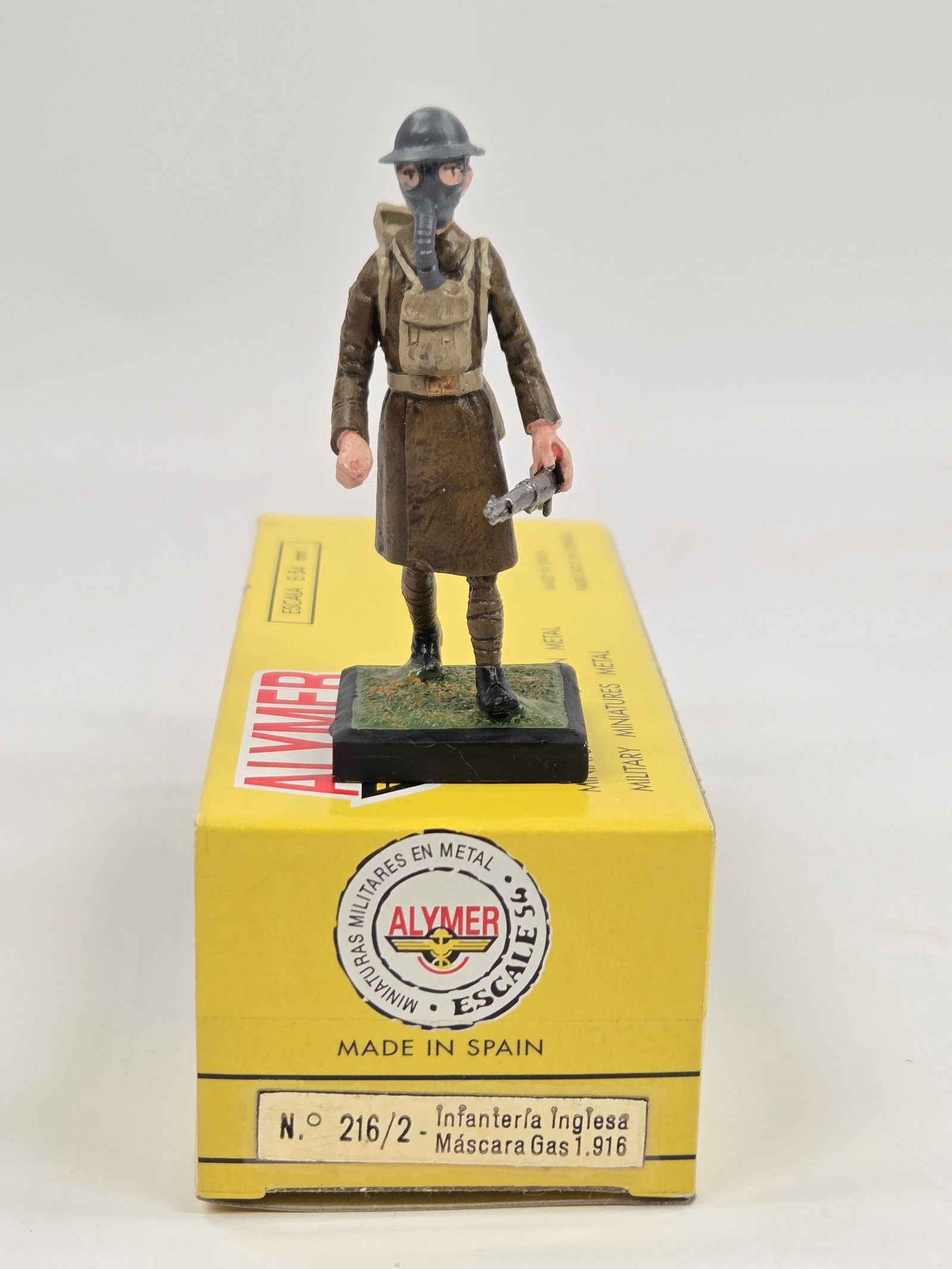 ALYMER HAND PAINTED LEAD SOLDIER W/ BOX: REMAINS IN VERY GOOD CONDITION W/ BOX