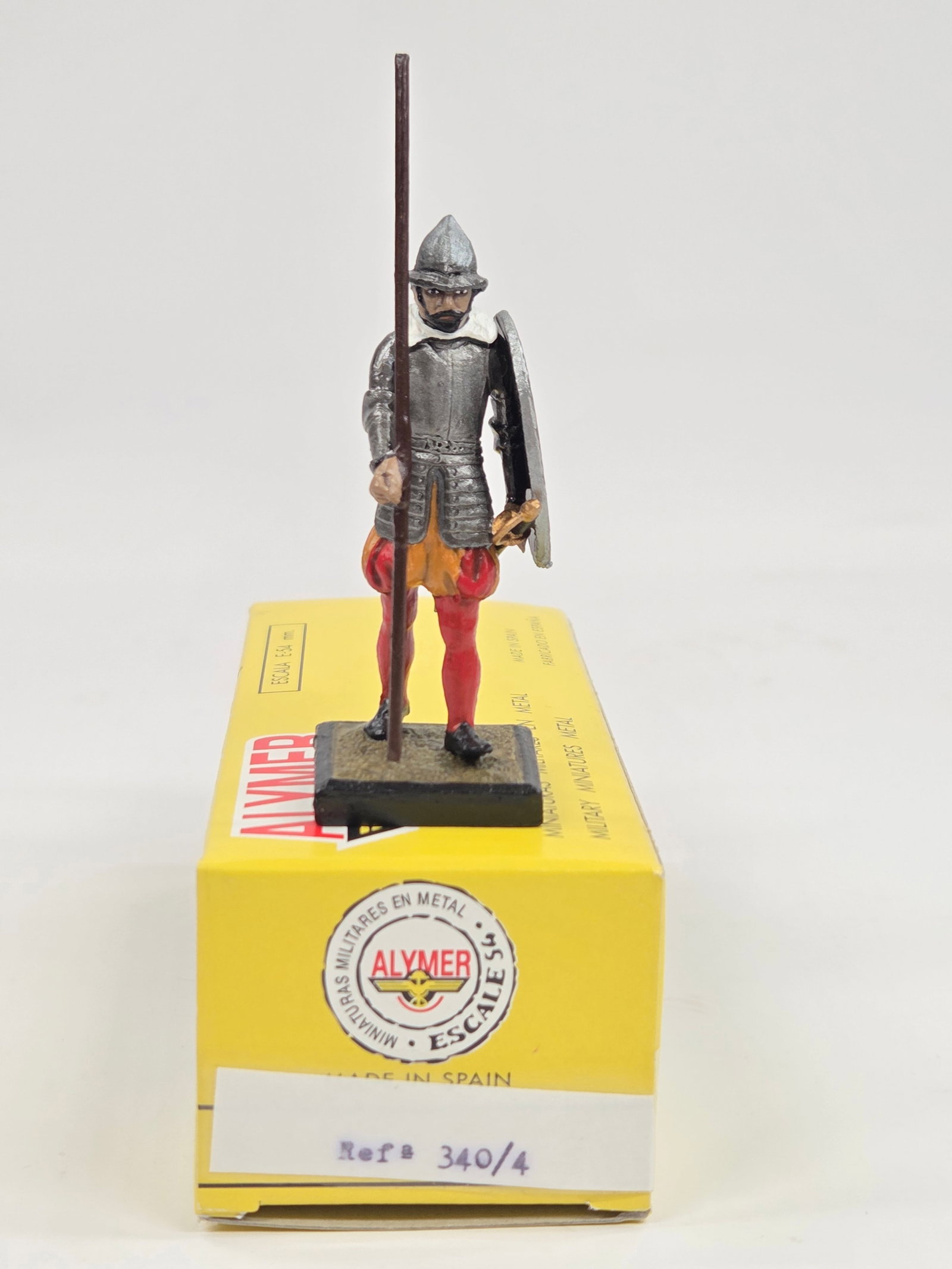ALYMER HAND PAINTED LEAD SOLDIER W/ BOX: REMAINS IN VERY GOOD CONDITION W/ BOX