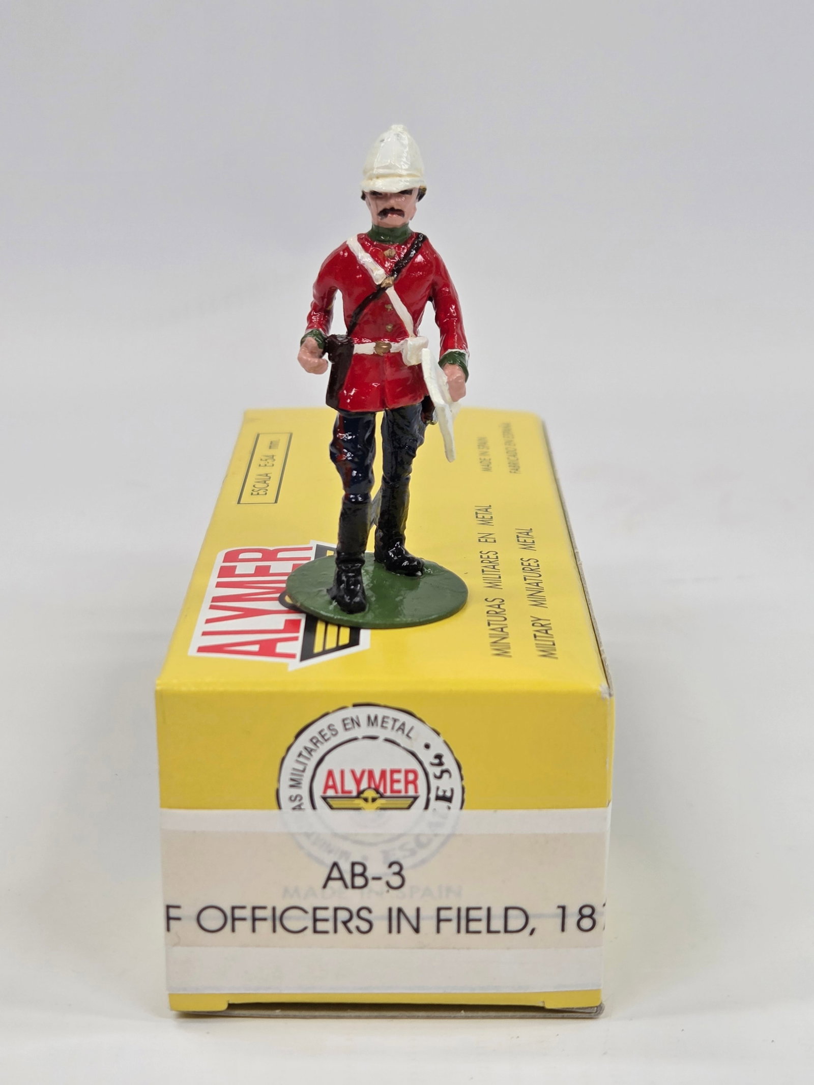 ALYMER HAND PAINTED LEAD SOLDIER W/ BOX: REMAINS IN VERY GOOD CONDITION W/ BOX