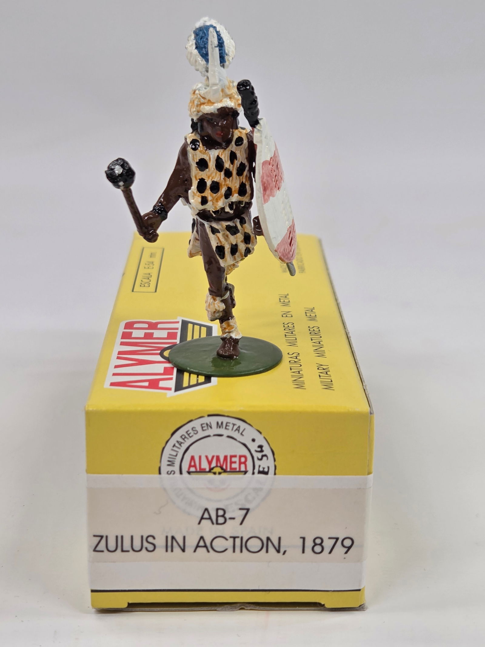 ALYMER HAND PAINTED LEAD SOLDIER W/ BOX: REMAINS IN VERY GOOD CONDITION W/ BOX