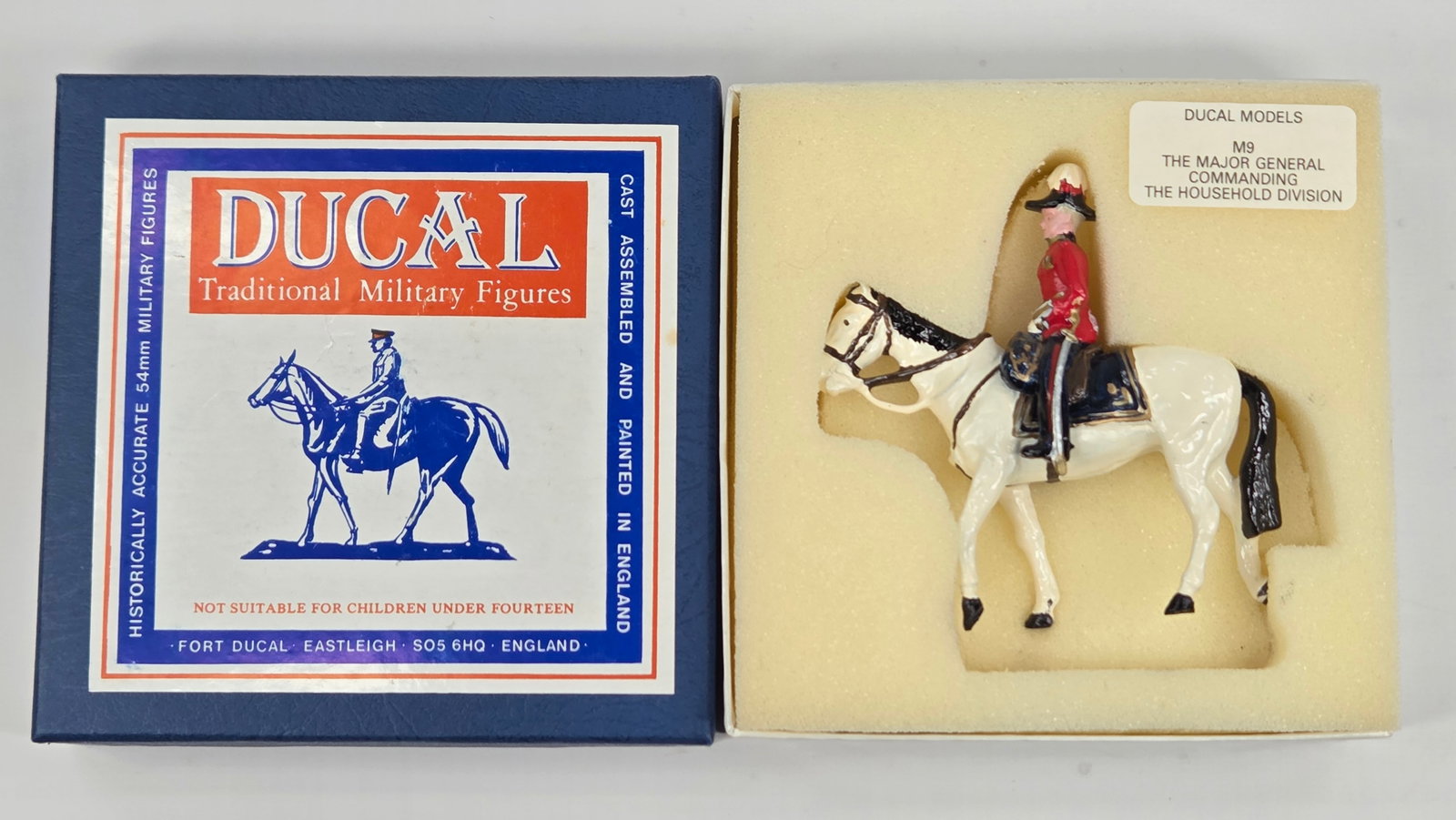 DUCAL MODELS M9 MAJOR GENERAL COMMANDING: REMAINS IN VERY GOOD CONDITION W/ BOX