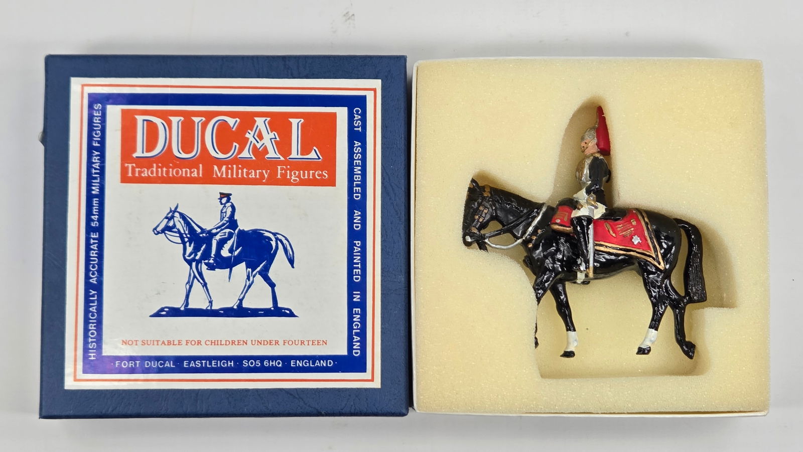 DUCAL MODELS M11 FIELD OFFICER BLUES & ROYALS: REMAINS IN VERY GOOD CONDITION W/ BOX