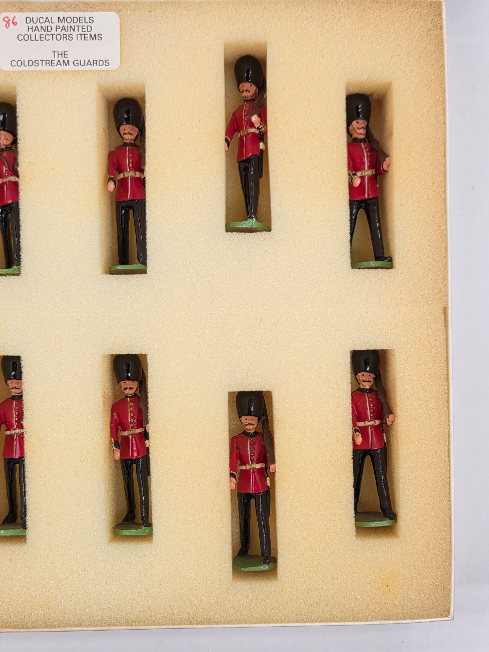 DUCAL MODELS THE COLDSTREAM GUARDS SET NO. 86 - 3