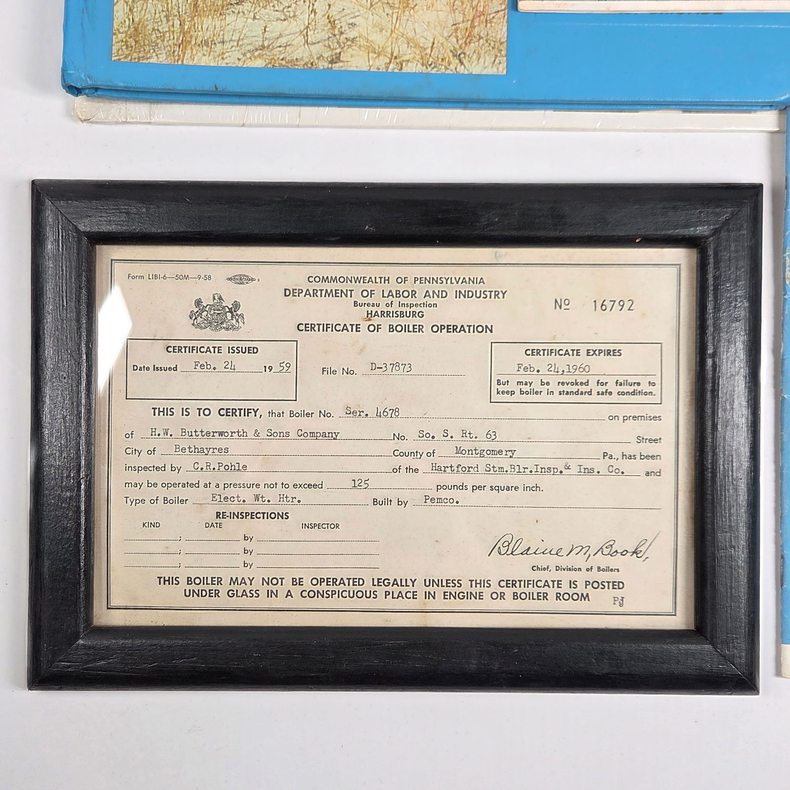 VARIOUS ADVERTISING EPHEMERA + - 2