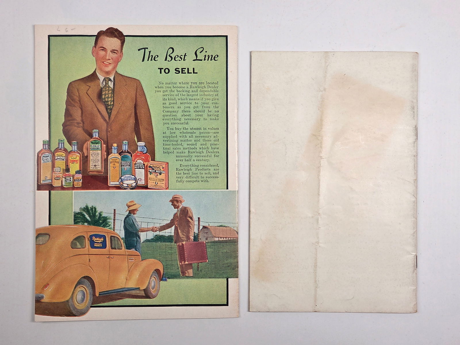 VARIOUS ADVERTISING EPHEMERA + - 5