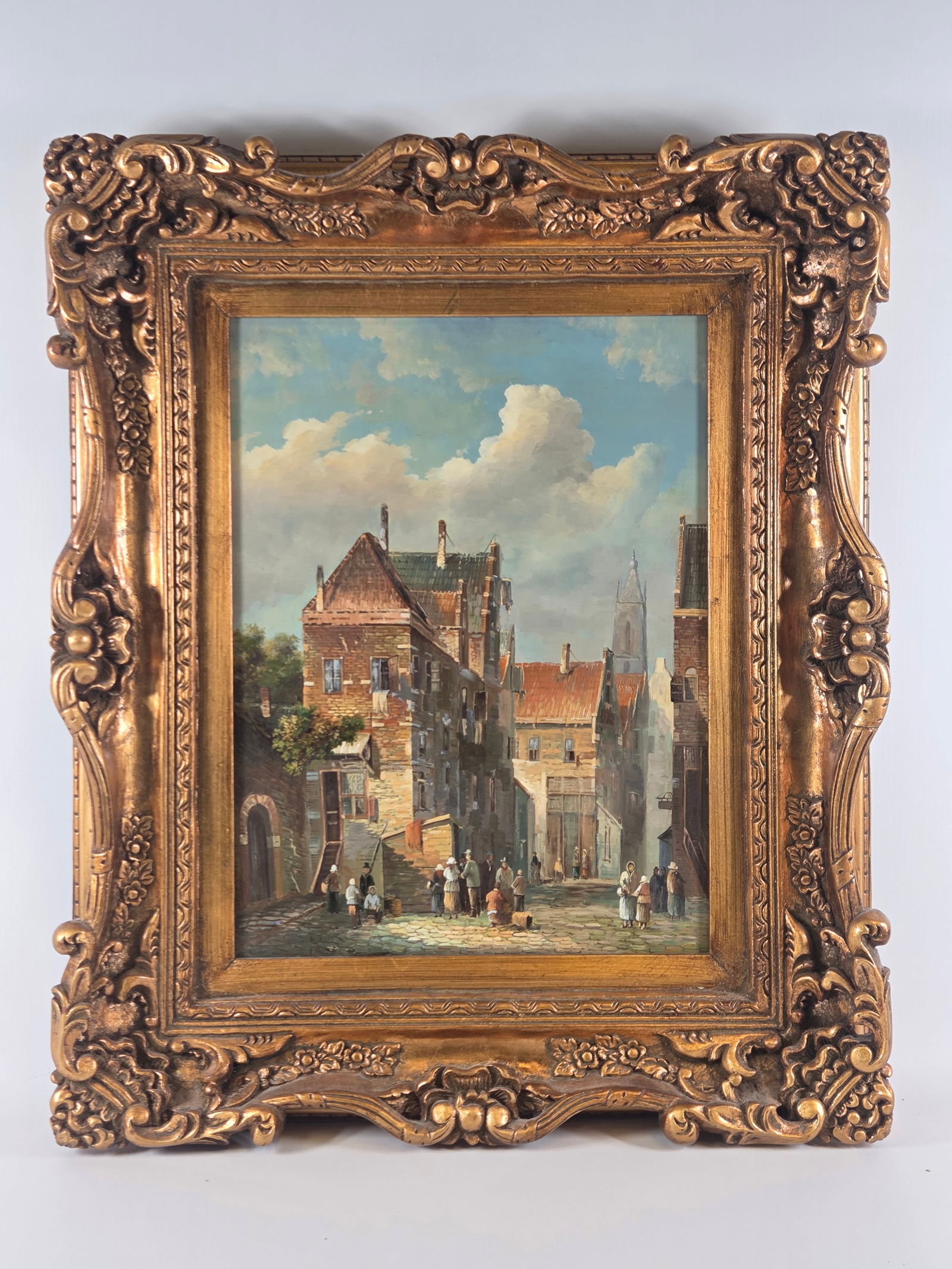 CONTEMPORARY STREET SIGN PRINT FRAMED: REMAINS IN VERY GOOD CONDITION, NICELY FRAMED.