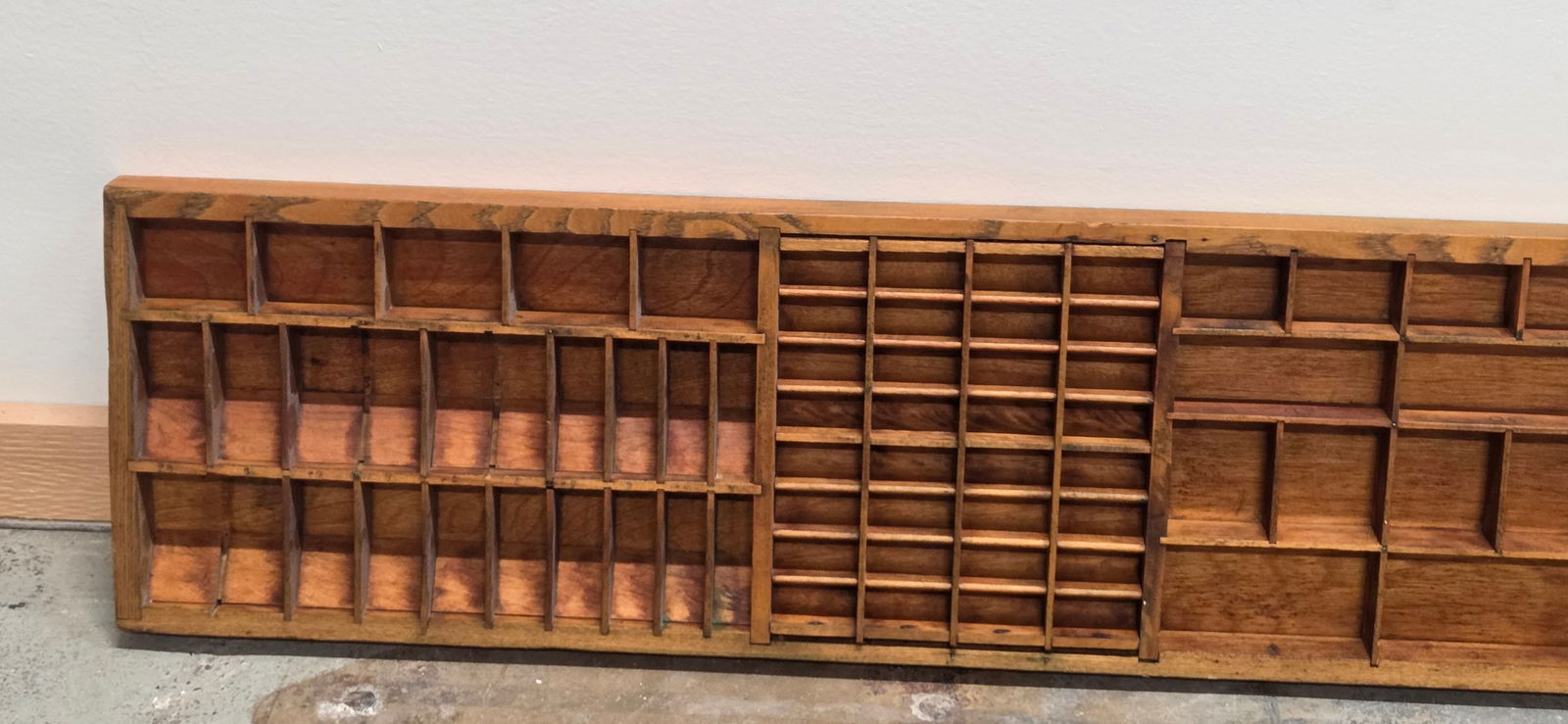 LARGE CUSTOM PRINTERS BLOCK TRAY - 2