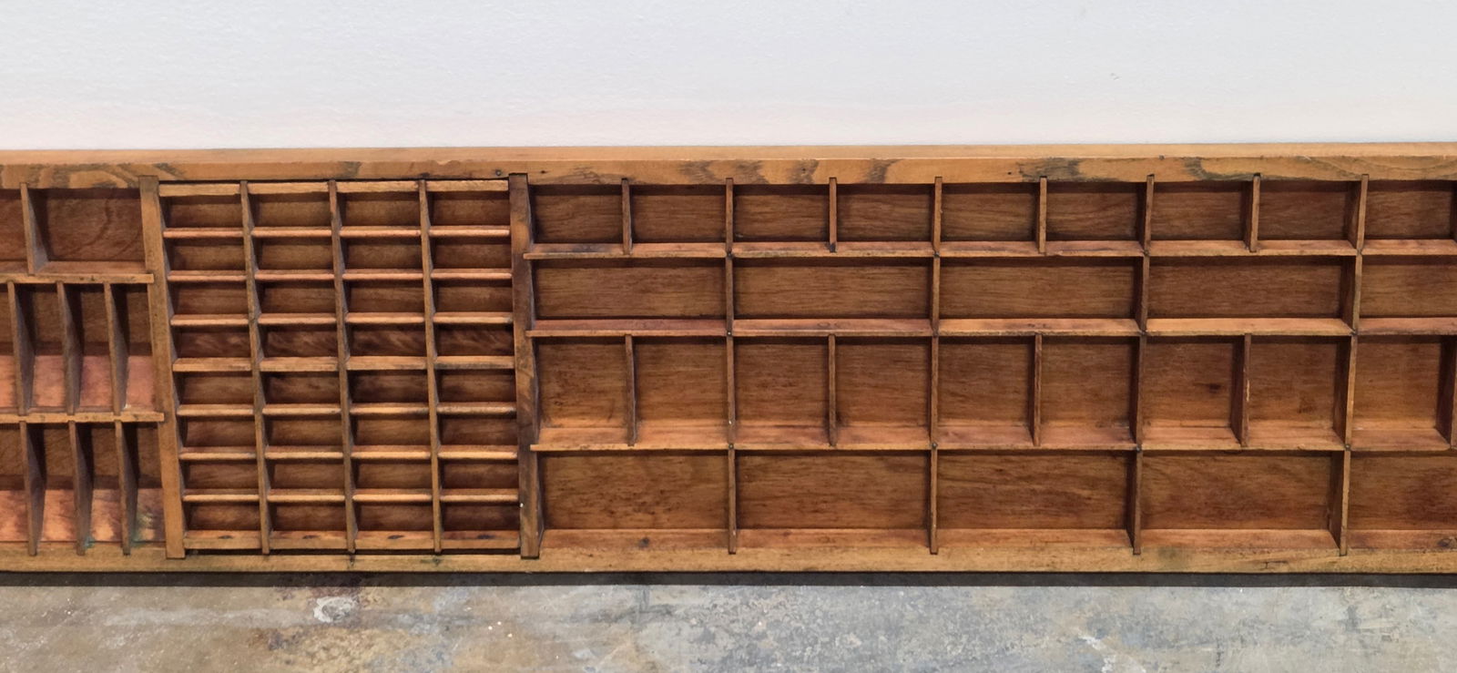 LARGE CUSTOM PRINTERS BLOCK TRAY - 3