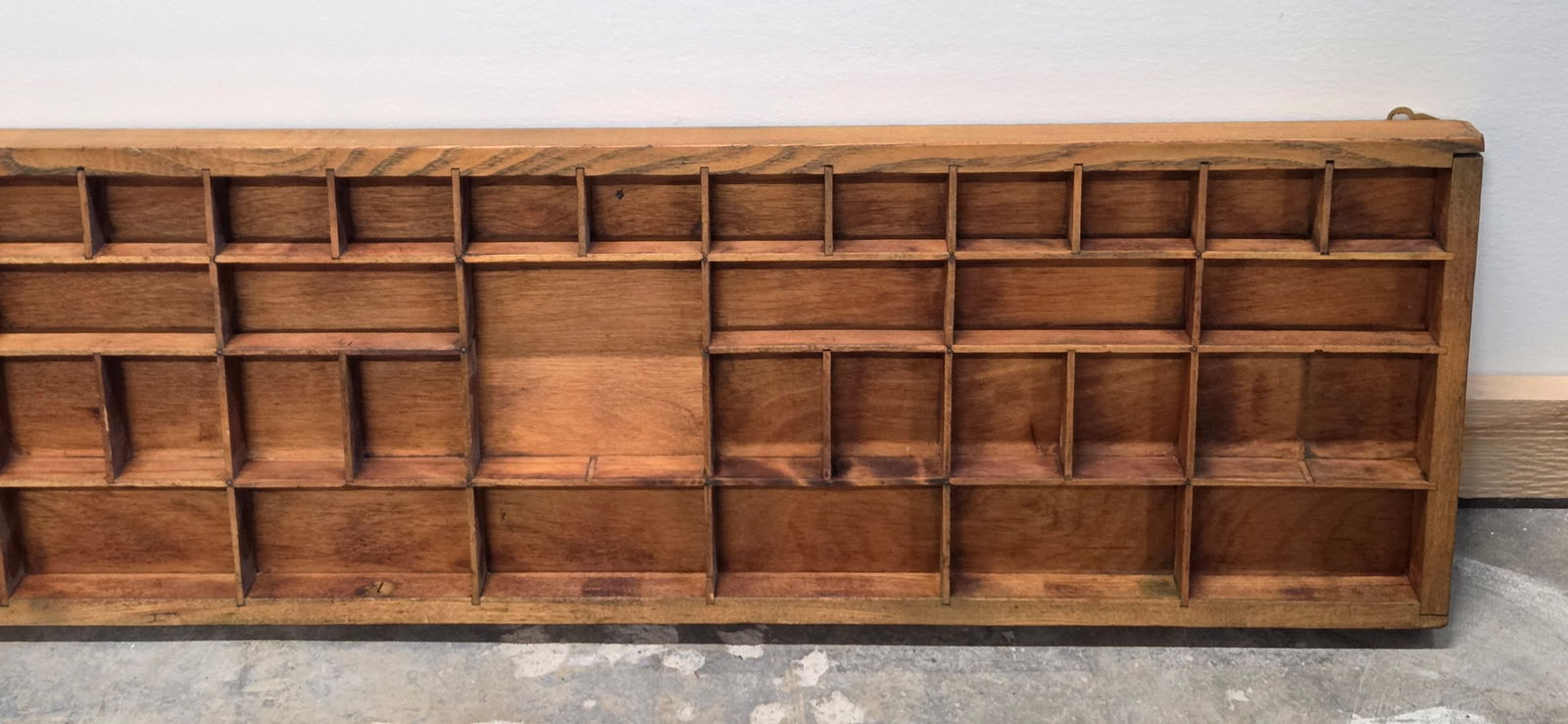 LARGE CUSTOM PRINTERS BLOCK TRAY - 4