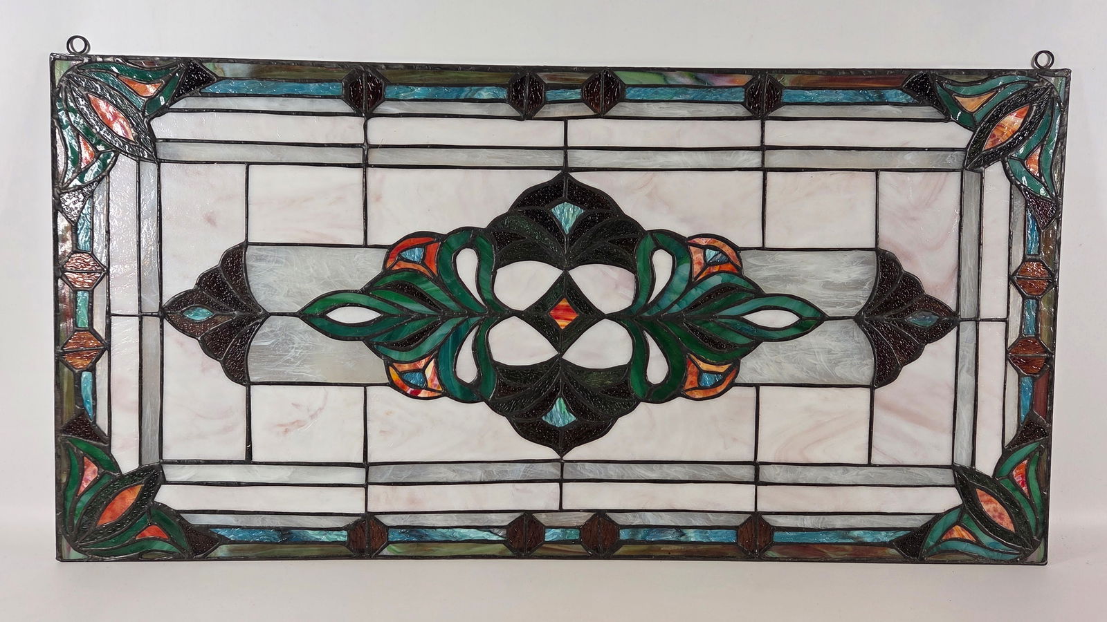 CONTEMPORARY STAINED GLASS WINDOW PANEL (1 of 5)