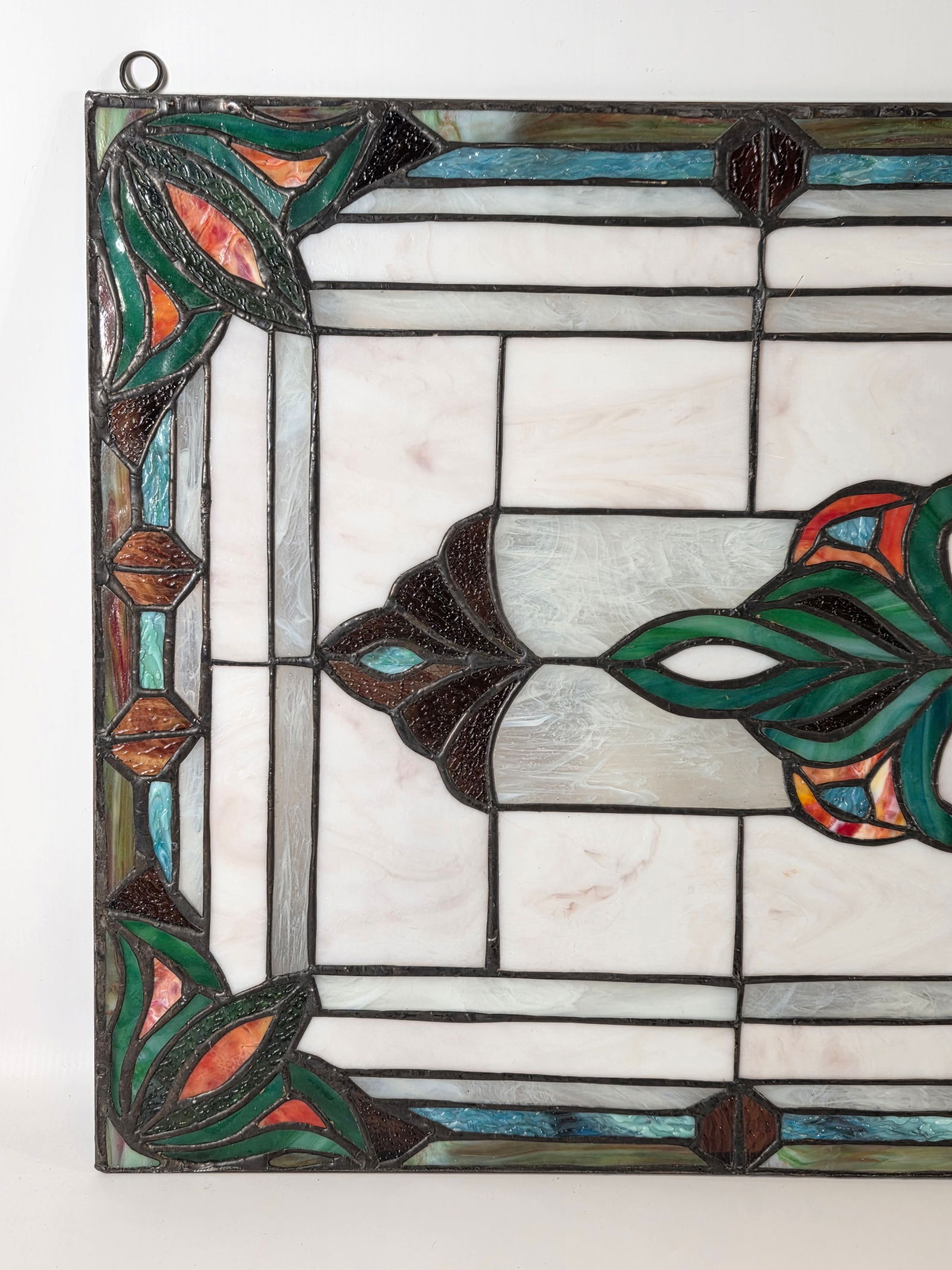 CONTEMPORARY STAINED GLASS WINDOW PANEL - 2