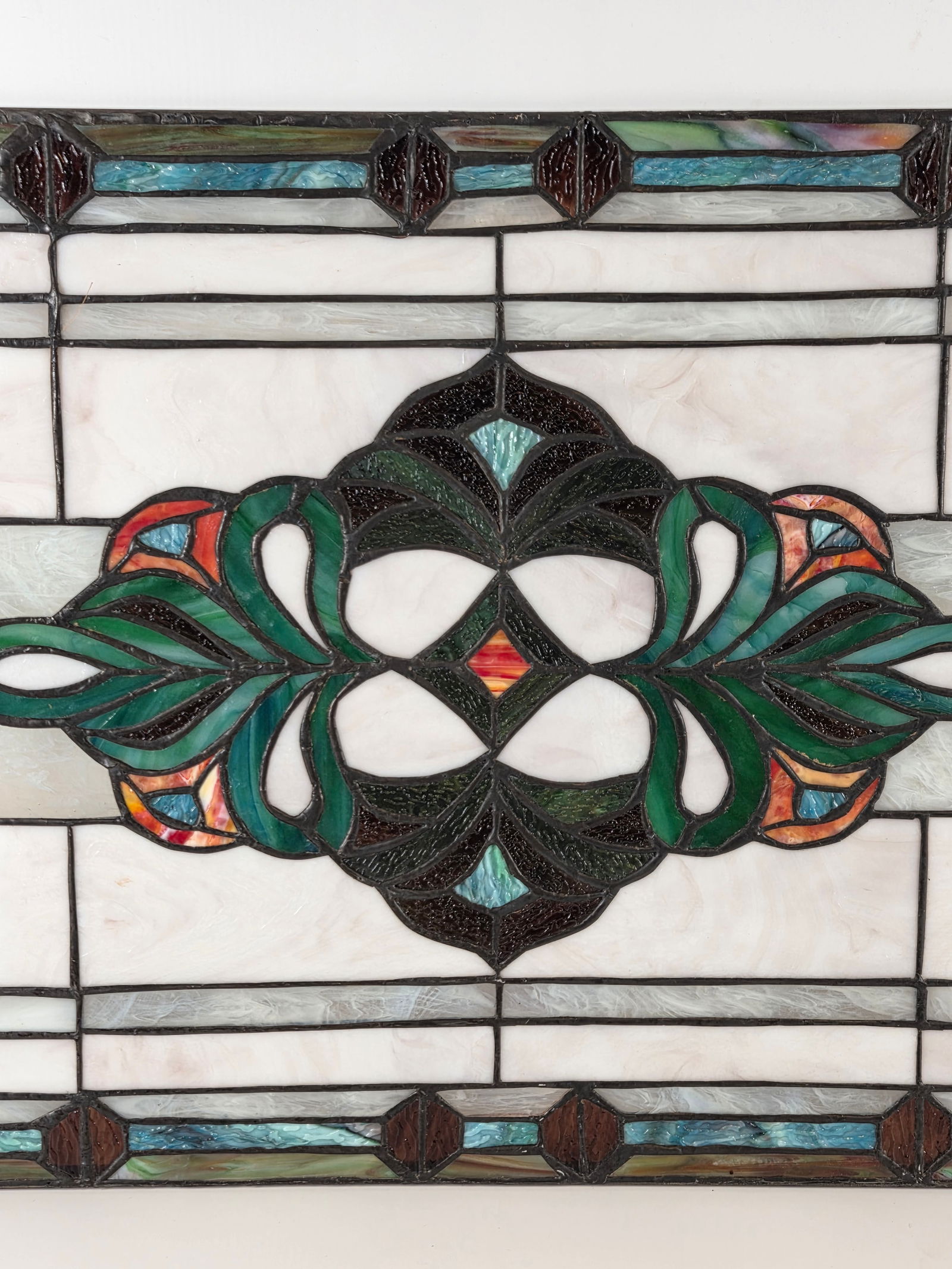 CONTEMPORARY STAINED GLASS WINDOW PANEL - 3