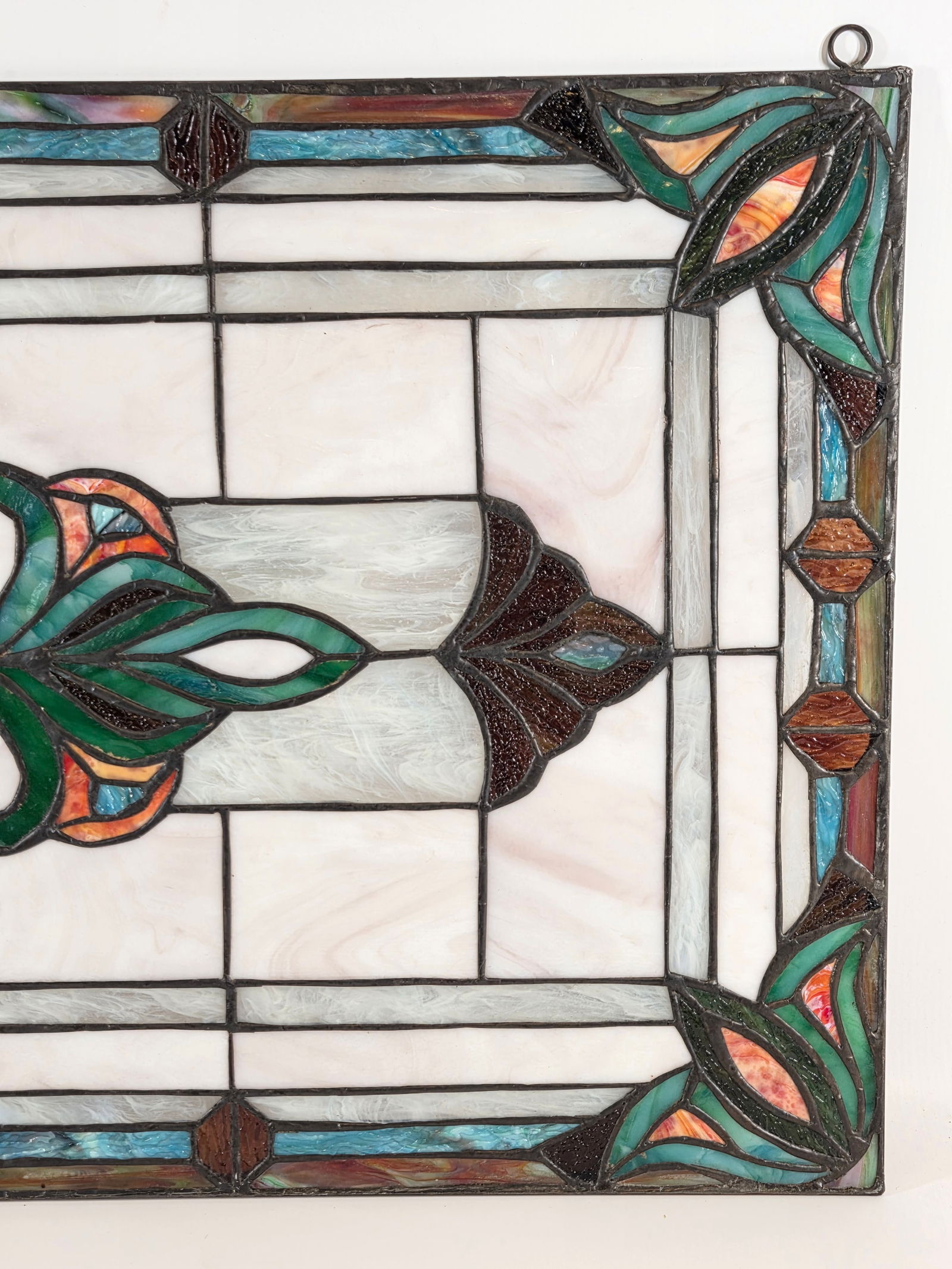 CONTEMPORARY STAINED GLASS WINDOW PANEL - 4