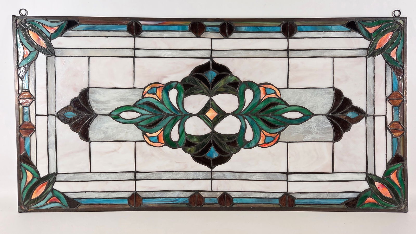 CONTEMPORARY STAINED GLASS WINDOW PANEL - 5