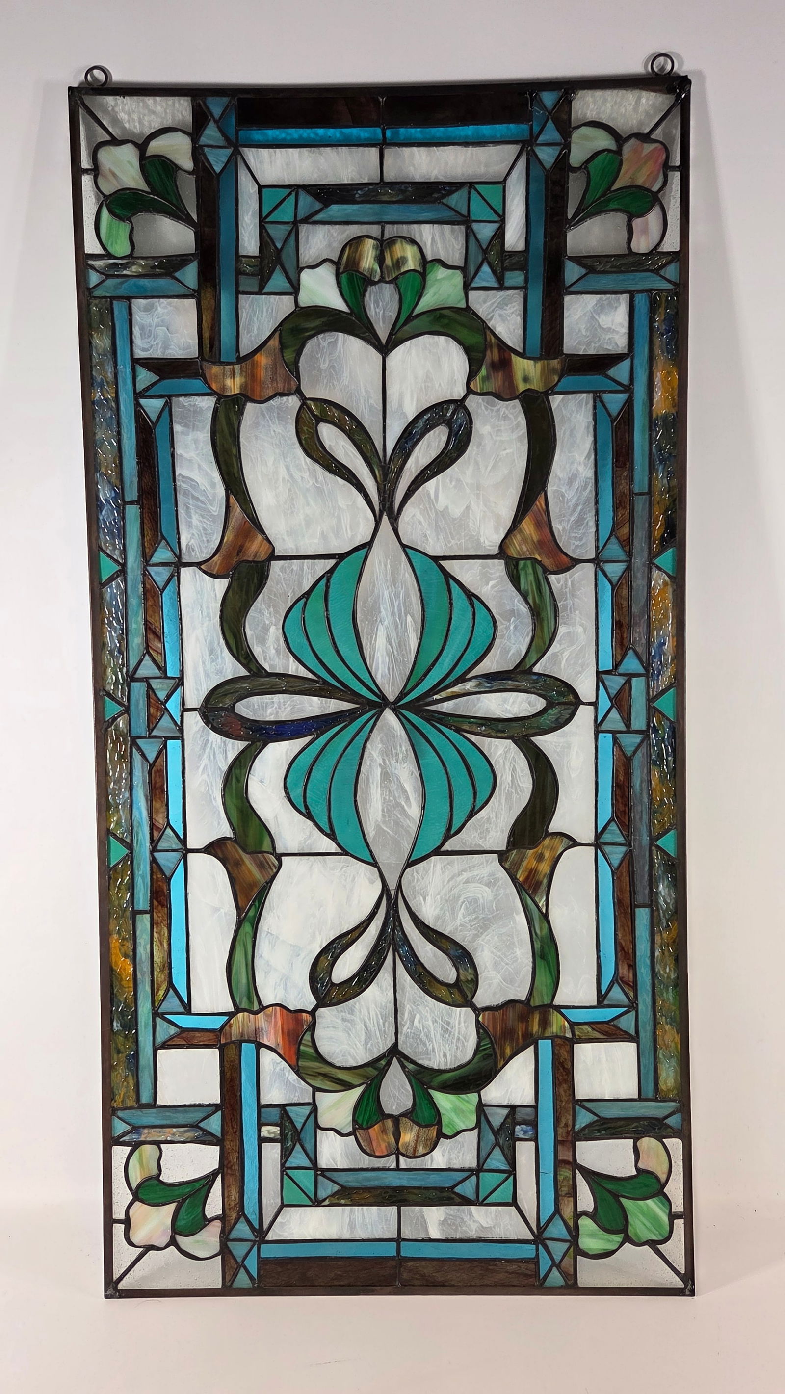 CONTEMPORARY STAINED GLASS WINDOW PANEL (1 of 7)
