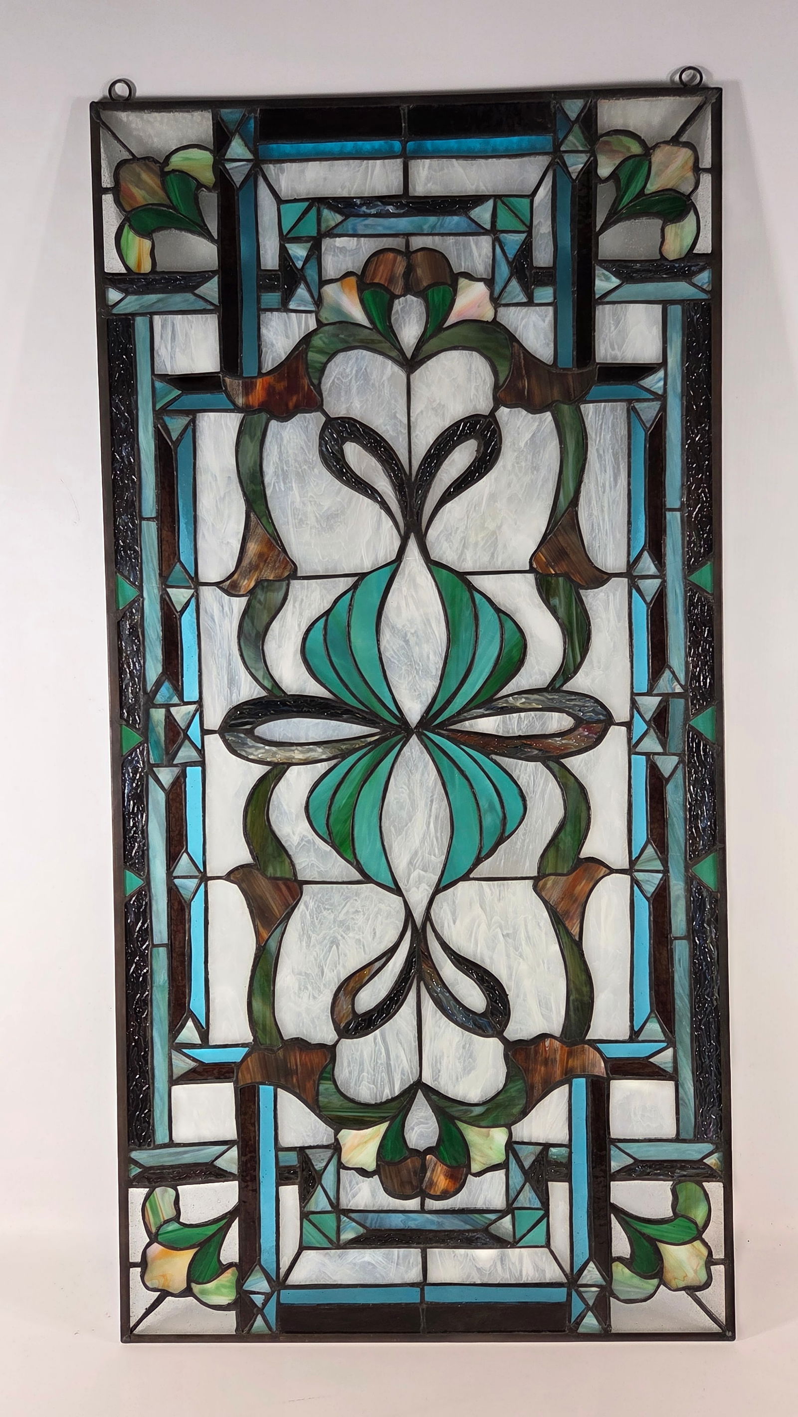 CONTEMPORARY STAINED GLASS WINDOW PANEL (1 of 7)