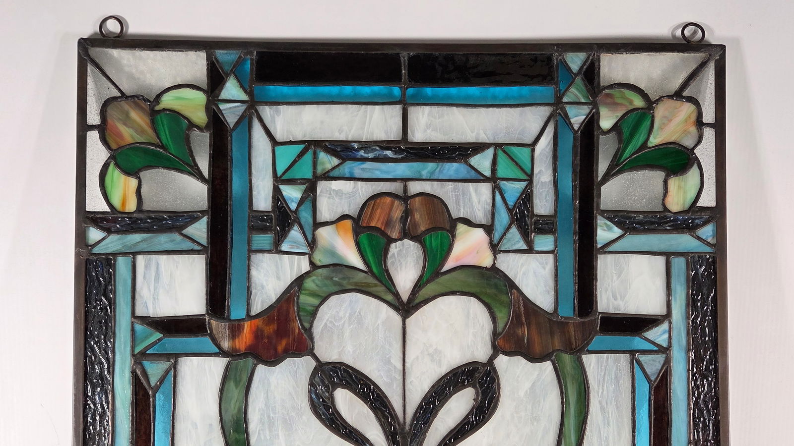 CONTEMPORARY STAINED GLASS WINDOW PANEL - 2