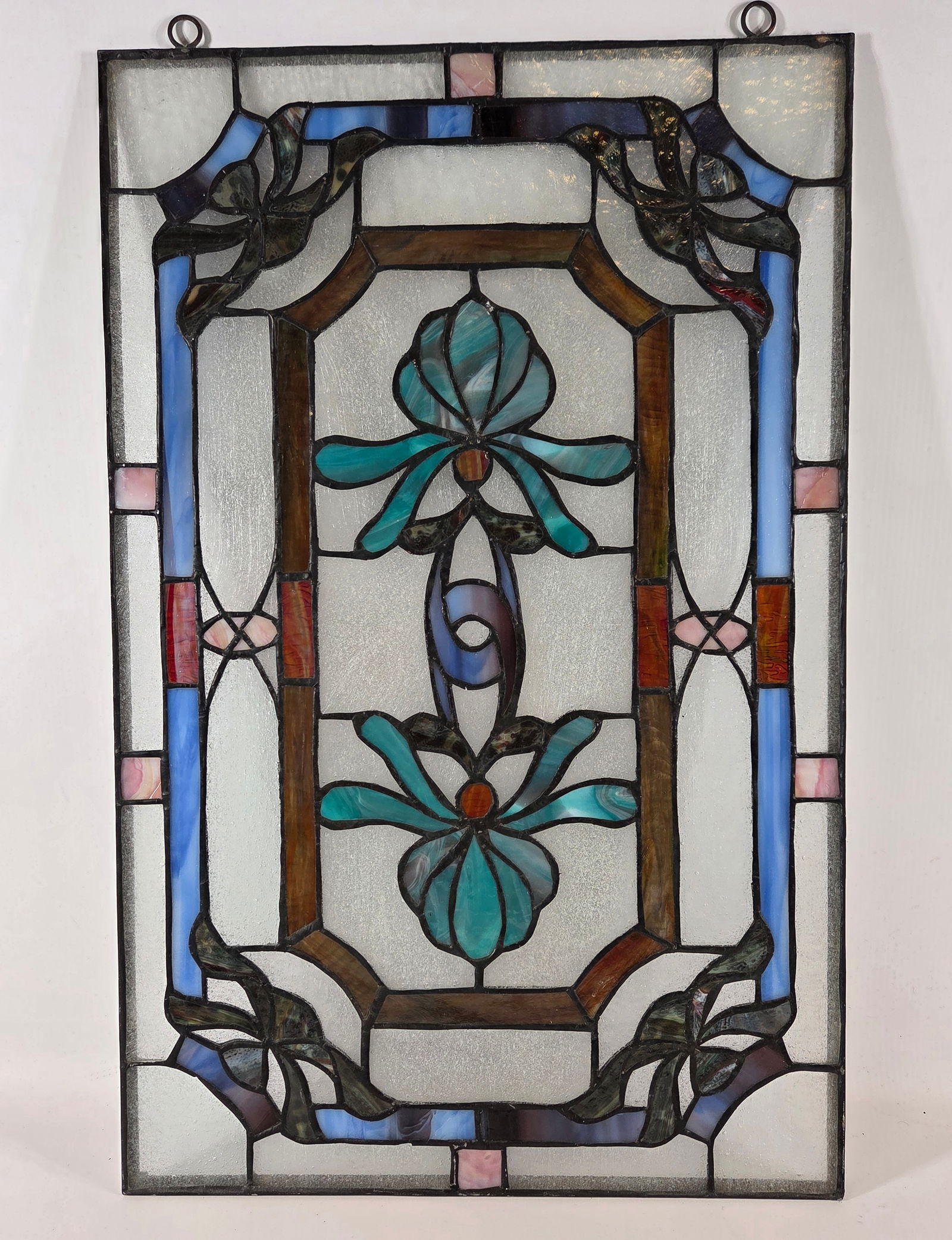 CONTEMPORARY STAINED GLASS WINDOW PANEL - 5