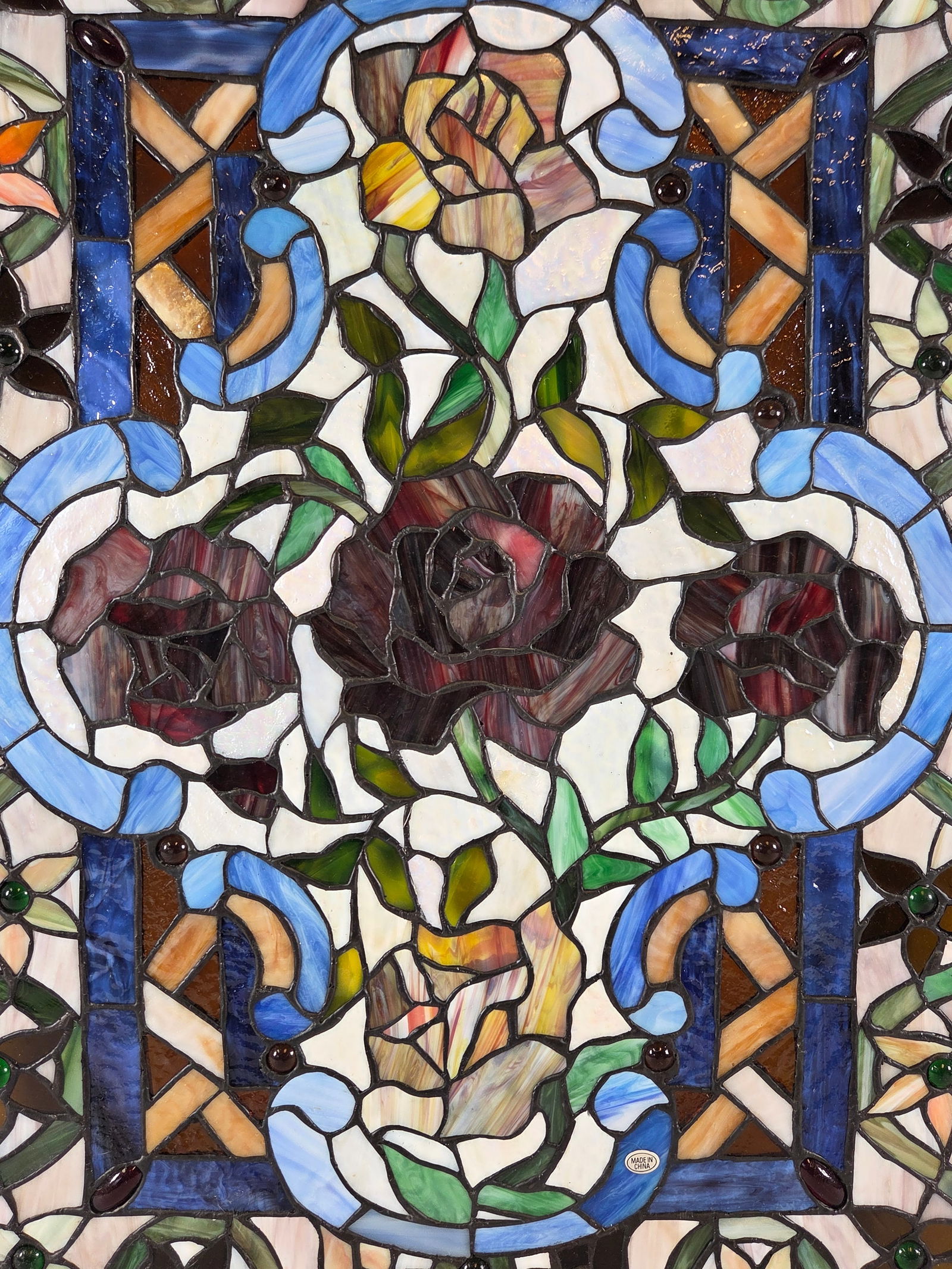 CONTEMPORARY STAINED GLASS WINDOW PANEL - 2
