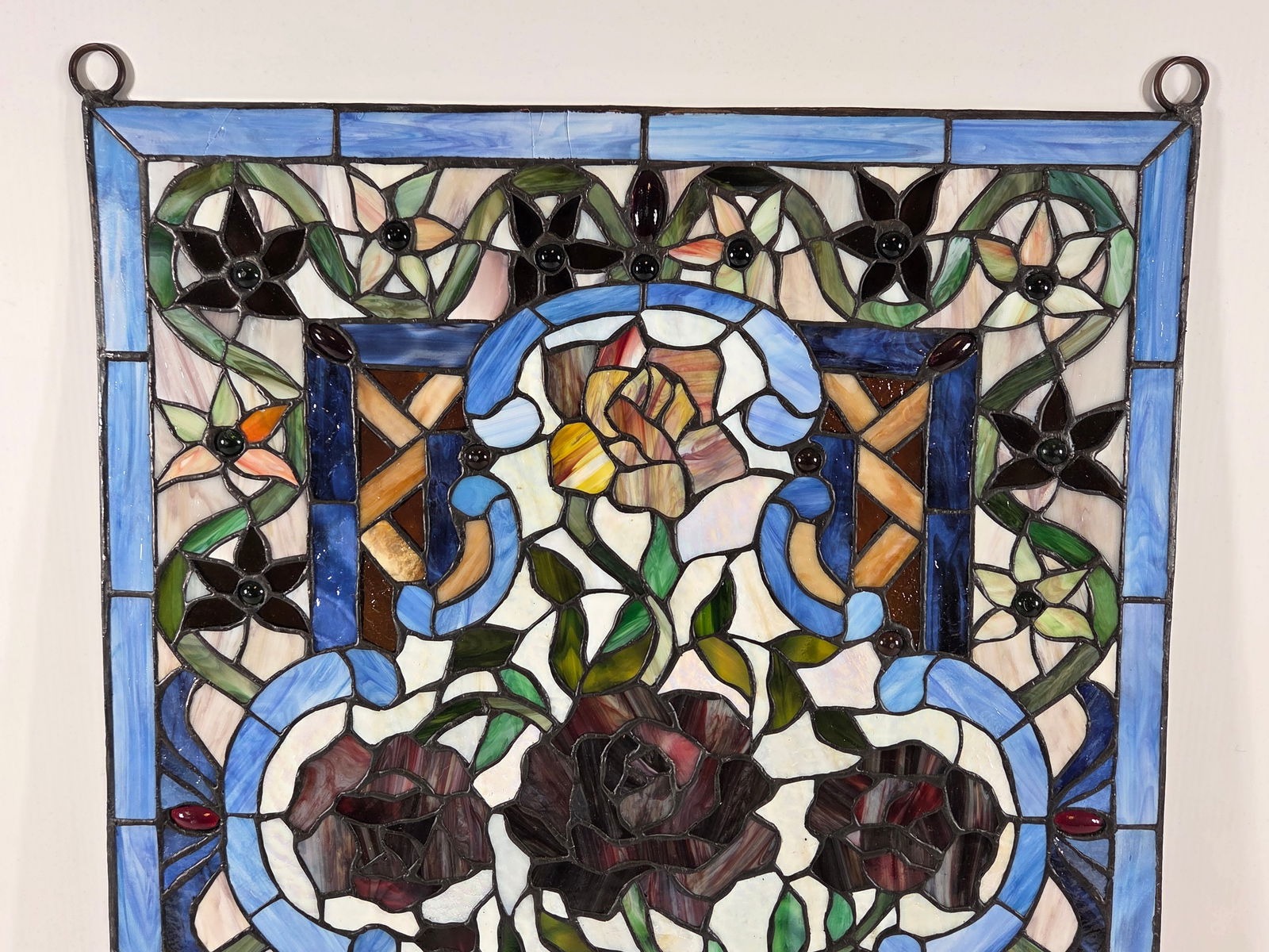CONTEMPORARY STAINED GLASS WINDOW PANEL - 3