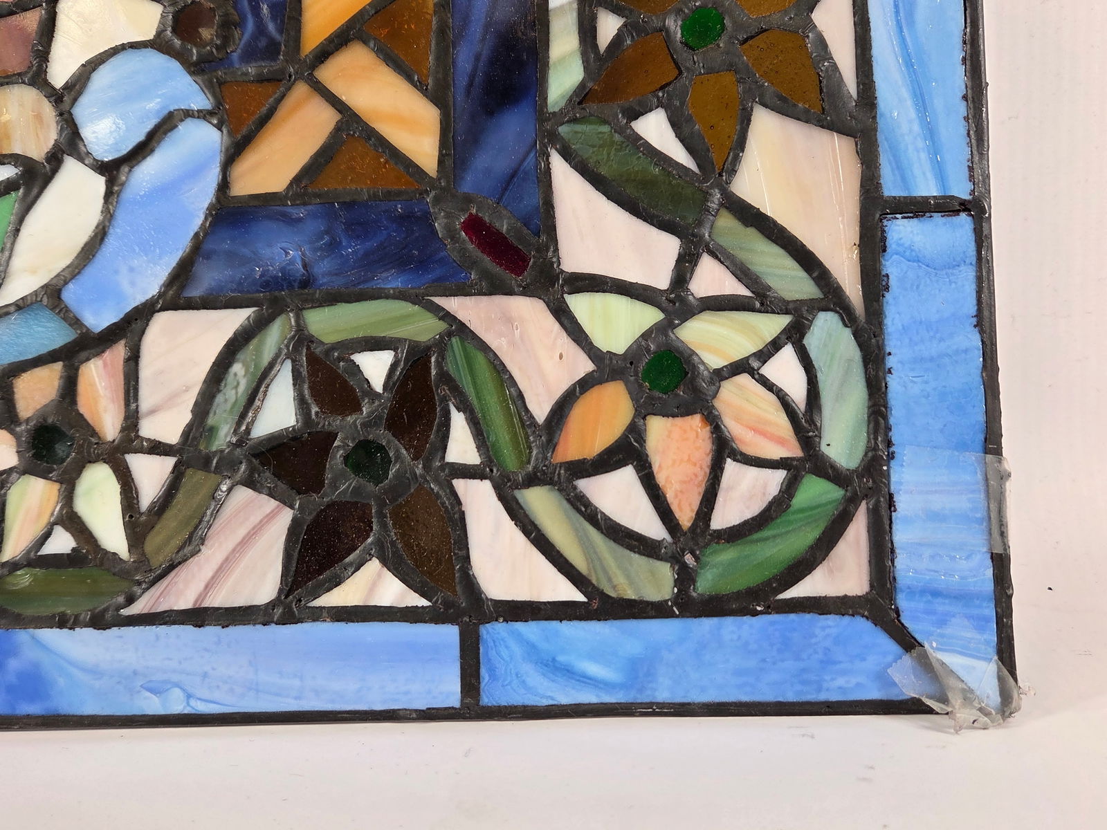 CONTEMPORARY STAINED GLASS WINDOW PANEL - 6