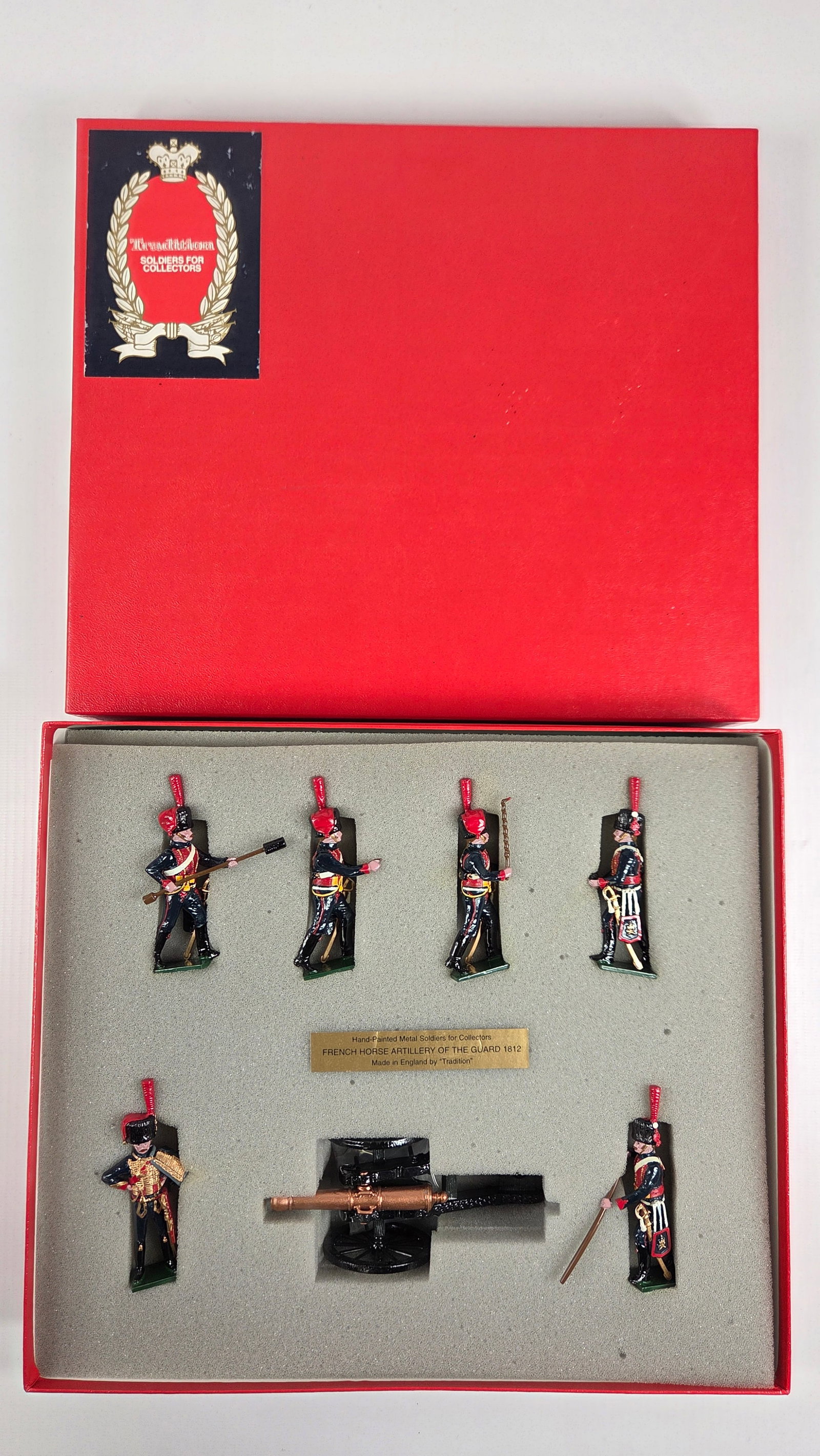 TRADITION NO. N3A FRENCH HORSE ARTILLERY OF THE GUARD: SET REMAINS IN EXCELLENT CONDITION IN BOX.