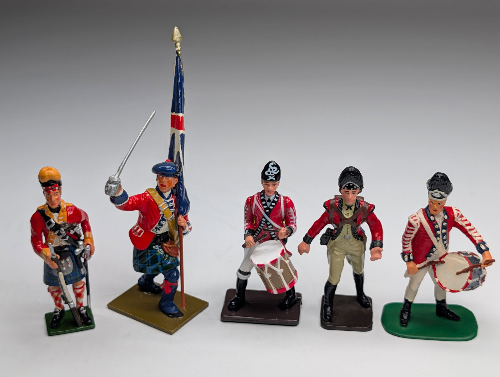 5) VARIOUS BRAND HAND PAINTED LEAD SOLDIERS (1 of 6)