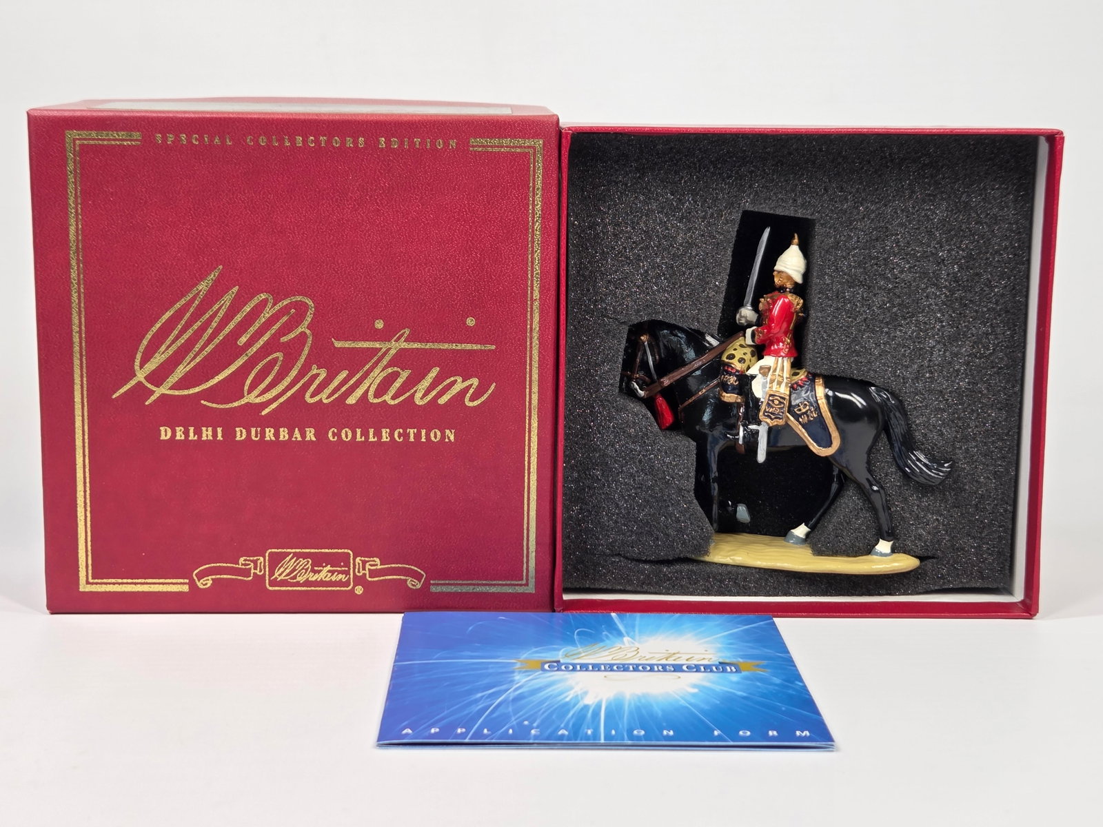 BRITAIN 40178 OFFICER OF THE VICEROY'S BODYGUARD: REMAINS IN EXCELLENT CONDITION W/ BOX