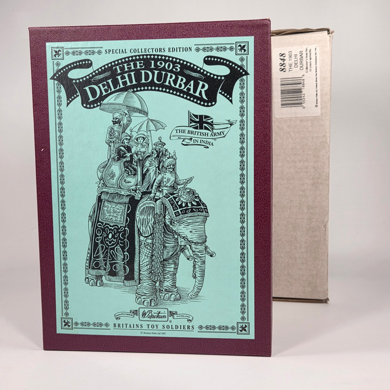 BRITAIN 8848 THE 1903 DELHI DURBAR SET: SET REMAINS IN EXCELLENT CONDITION WITH BOX.