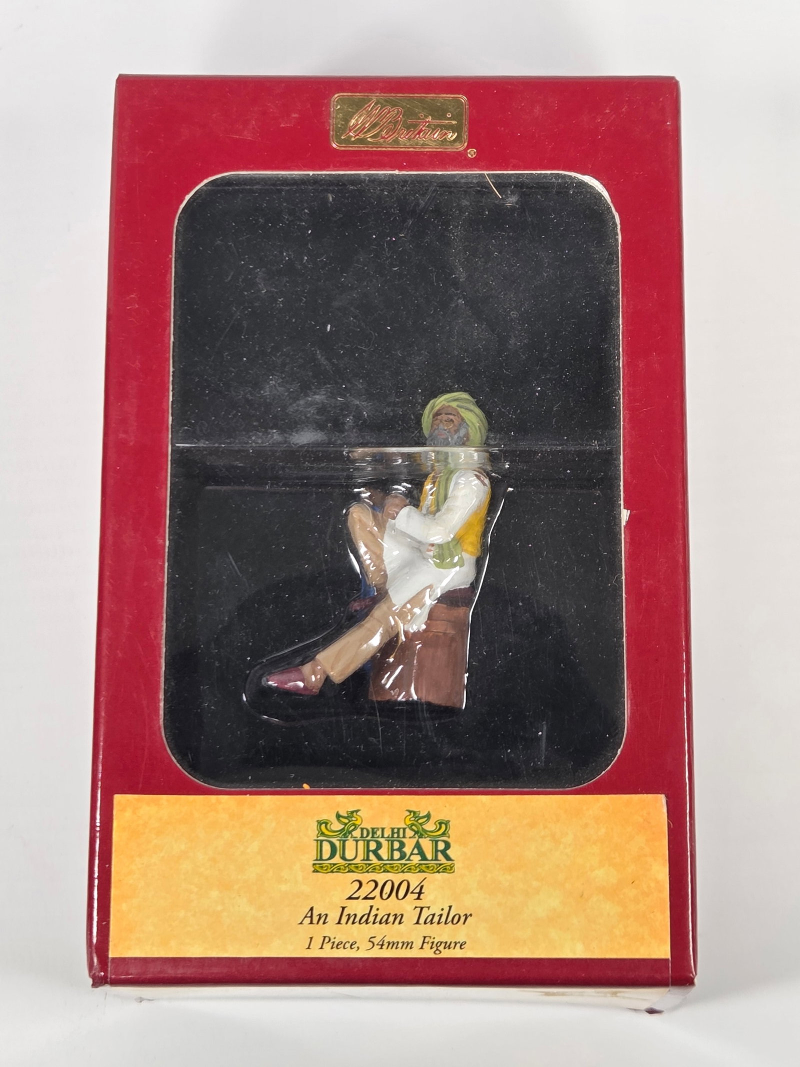 BRITAIN 22004 DELHI DURBAR AN INDIAN TAILOR: REMAINS IN EXCELLENT CONDITION W/ BOX