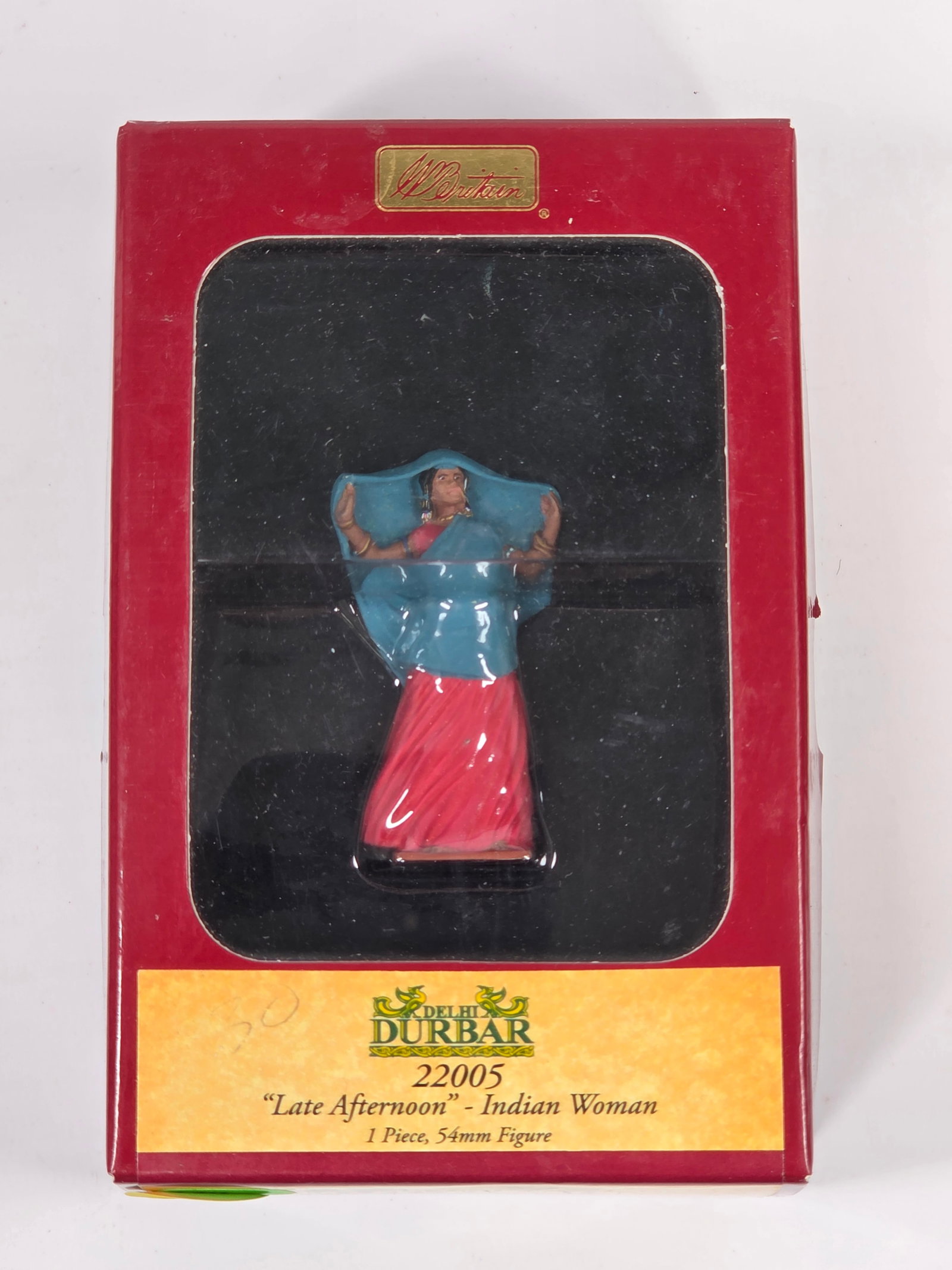 BRITAIN 22005 DELHI DURBAR "LATE AFTERNOON" INDIAN WOMAN: REMAINS IN EXCELLENT CONDITION W/ BOX