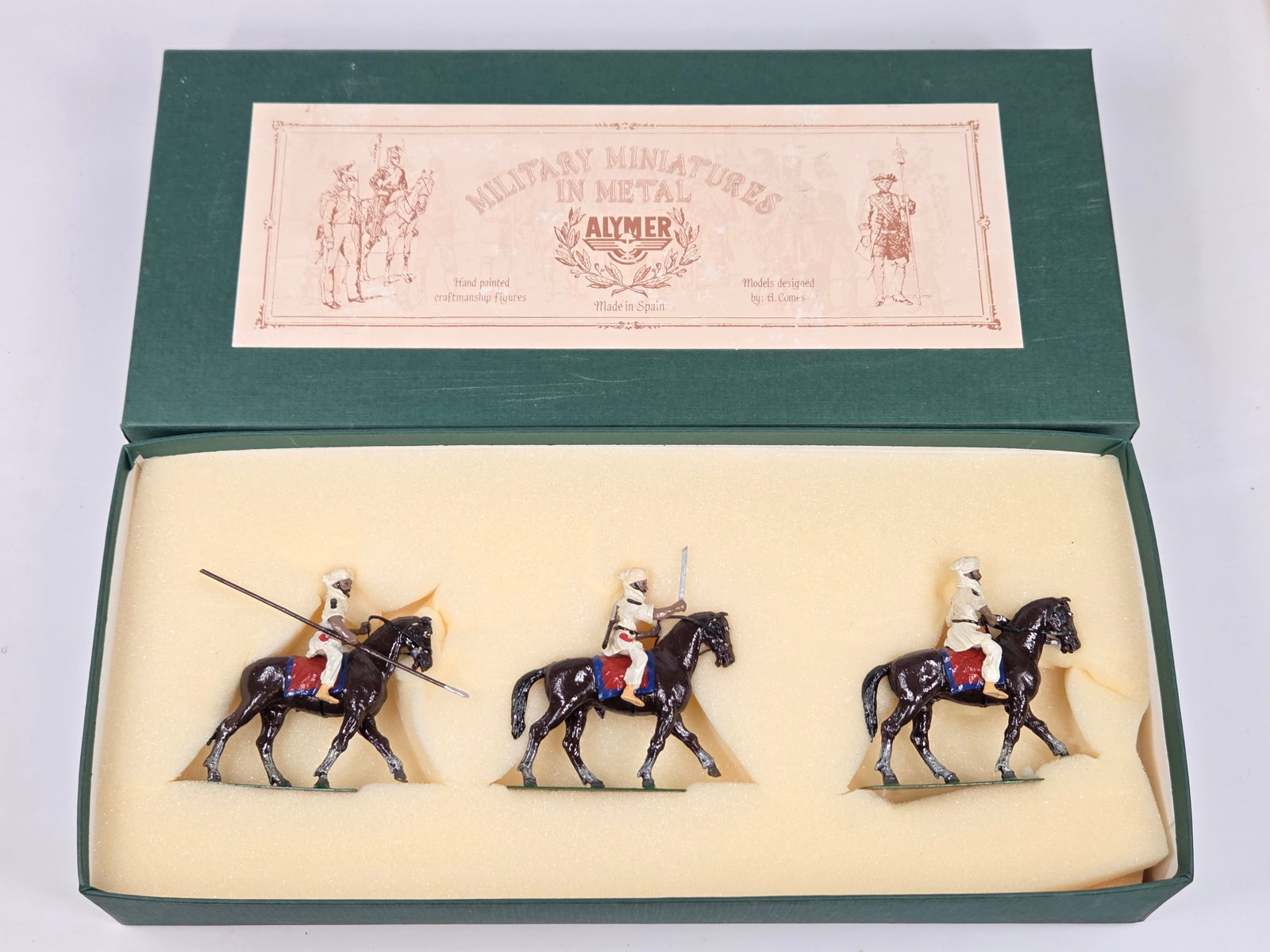 ALYMER AB-15 MADHISTA CAVALRY, SUDAN 1884: SET REMAINS IN VERY GOOD CONDITION WITH BOX.