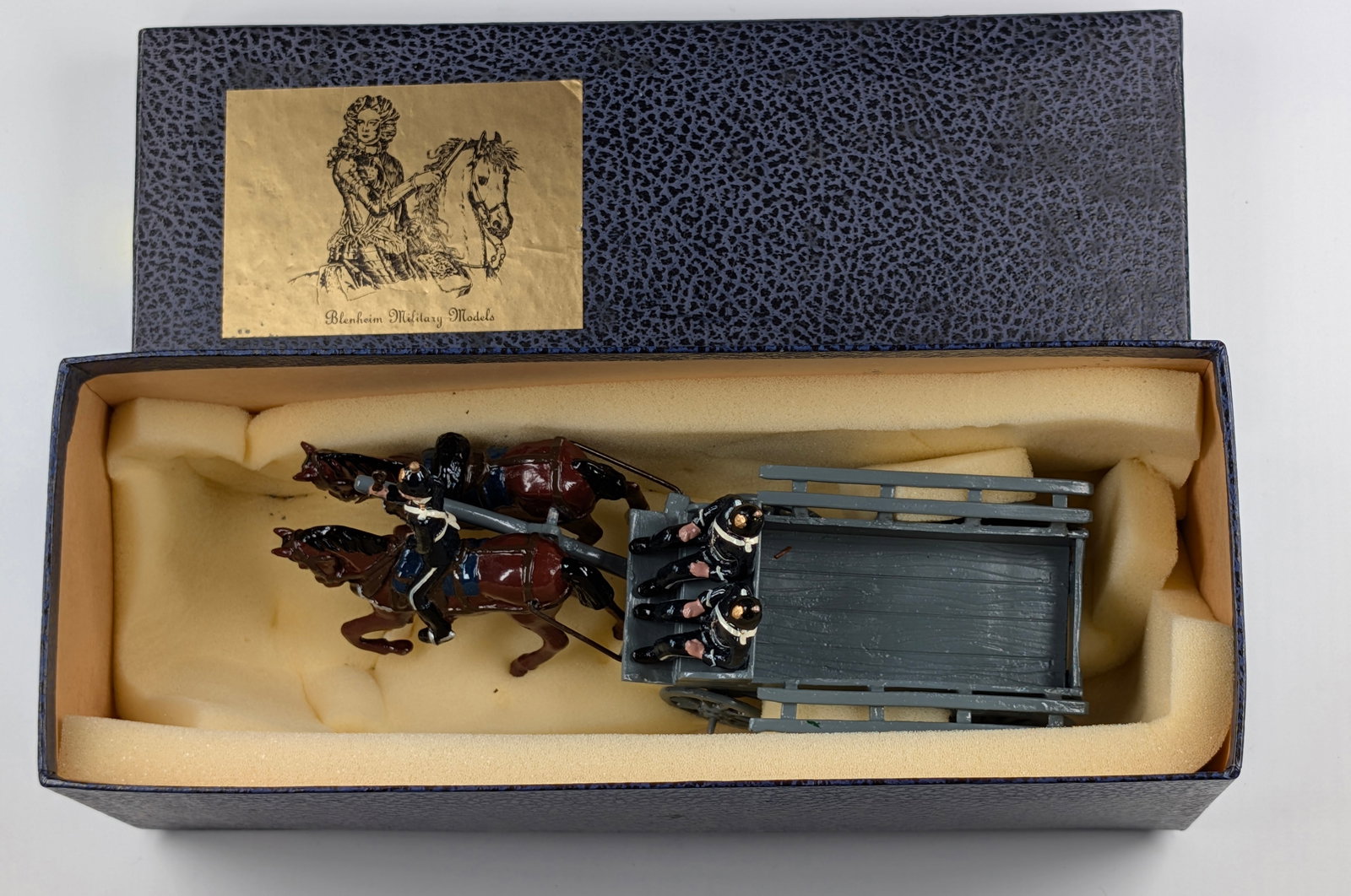 BLENHEIM GENERAL SERVICE WAGON ARMY SERVICE CORPS: REMAINS IN VERY GOOD CONDITION, SHOWING SOME LIGHT TYPICAL WEAR.