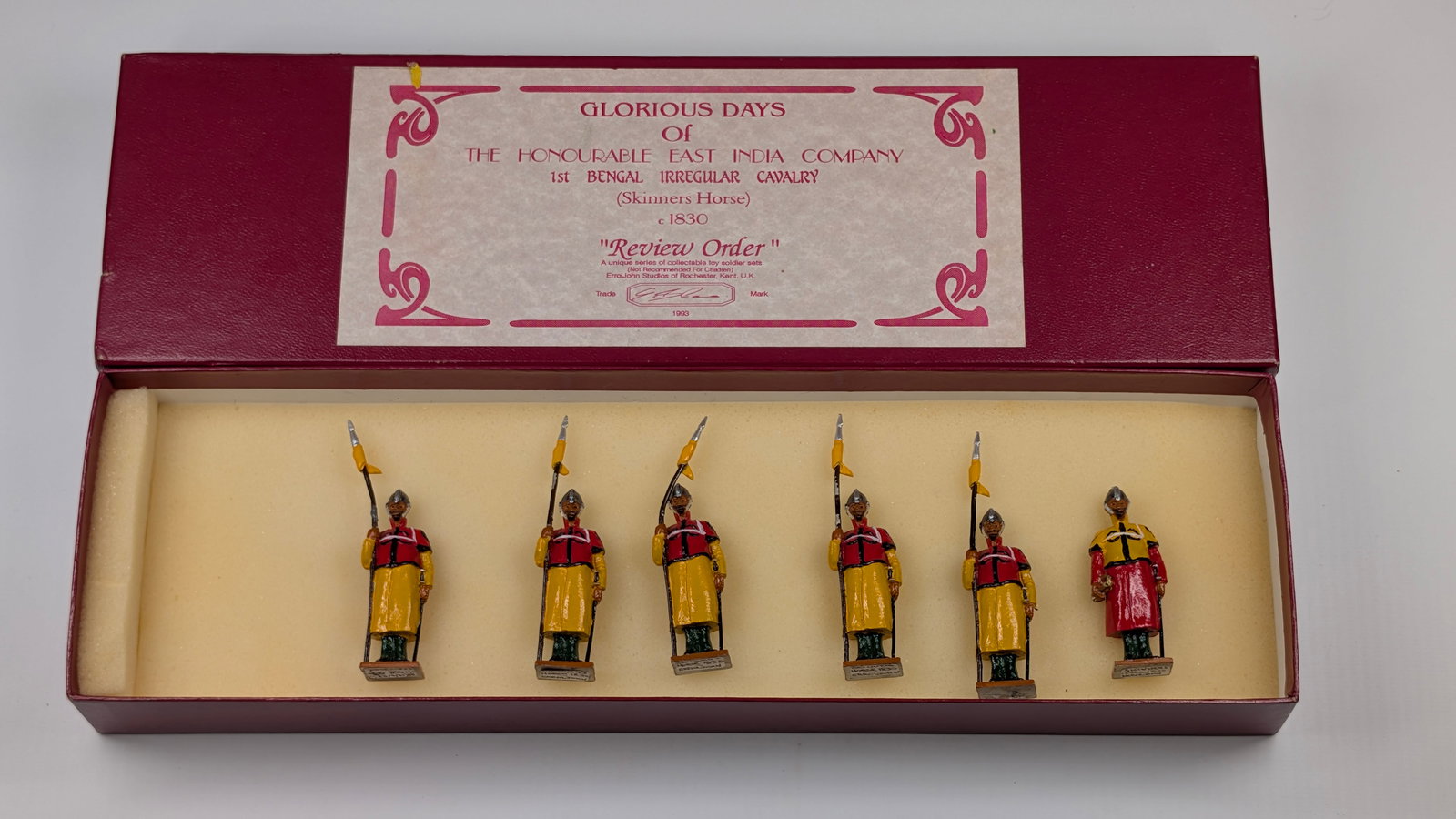 ERROL JOHN STUDIOS 1ST BANGEL IRREGULAR CAVALRY (1 of 3)