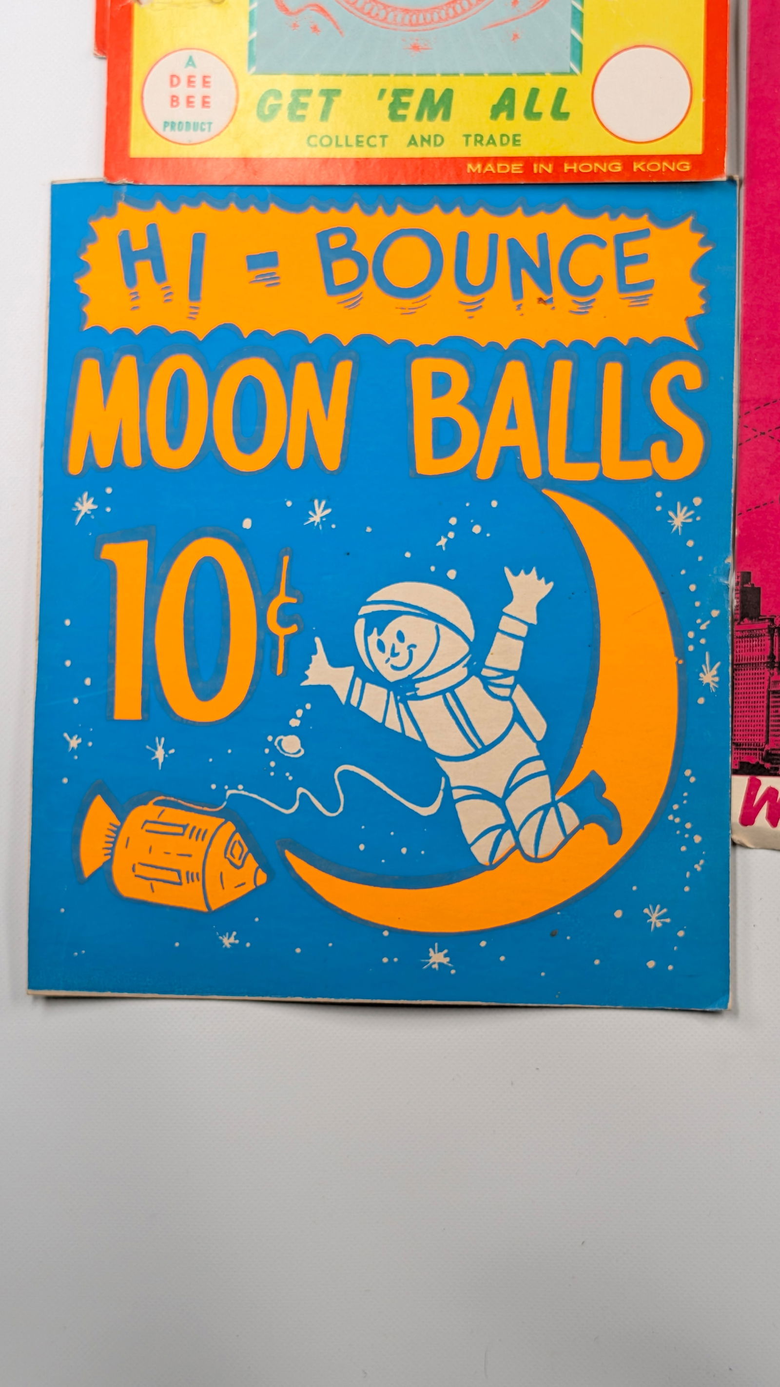 VARIOUS GUMBALL MACHINE INSERT DISPLAY CARDS - 5