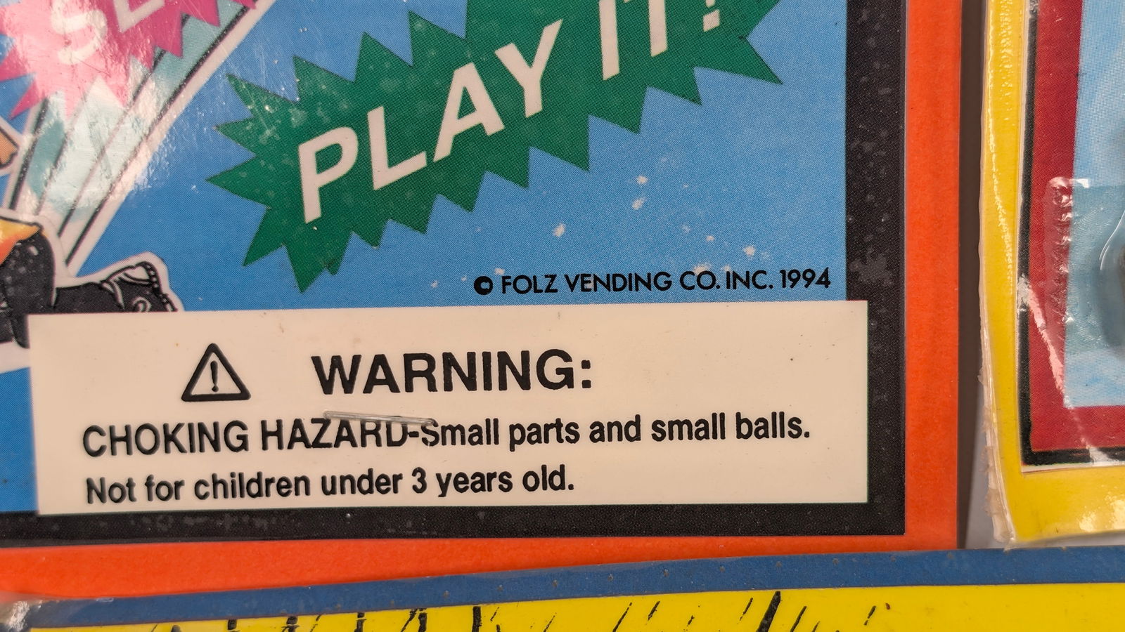 3) GUMBALL VENDING MACHINE INSERTS - 2