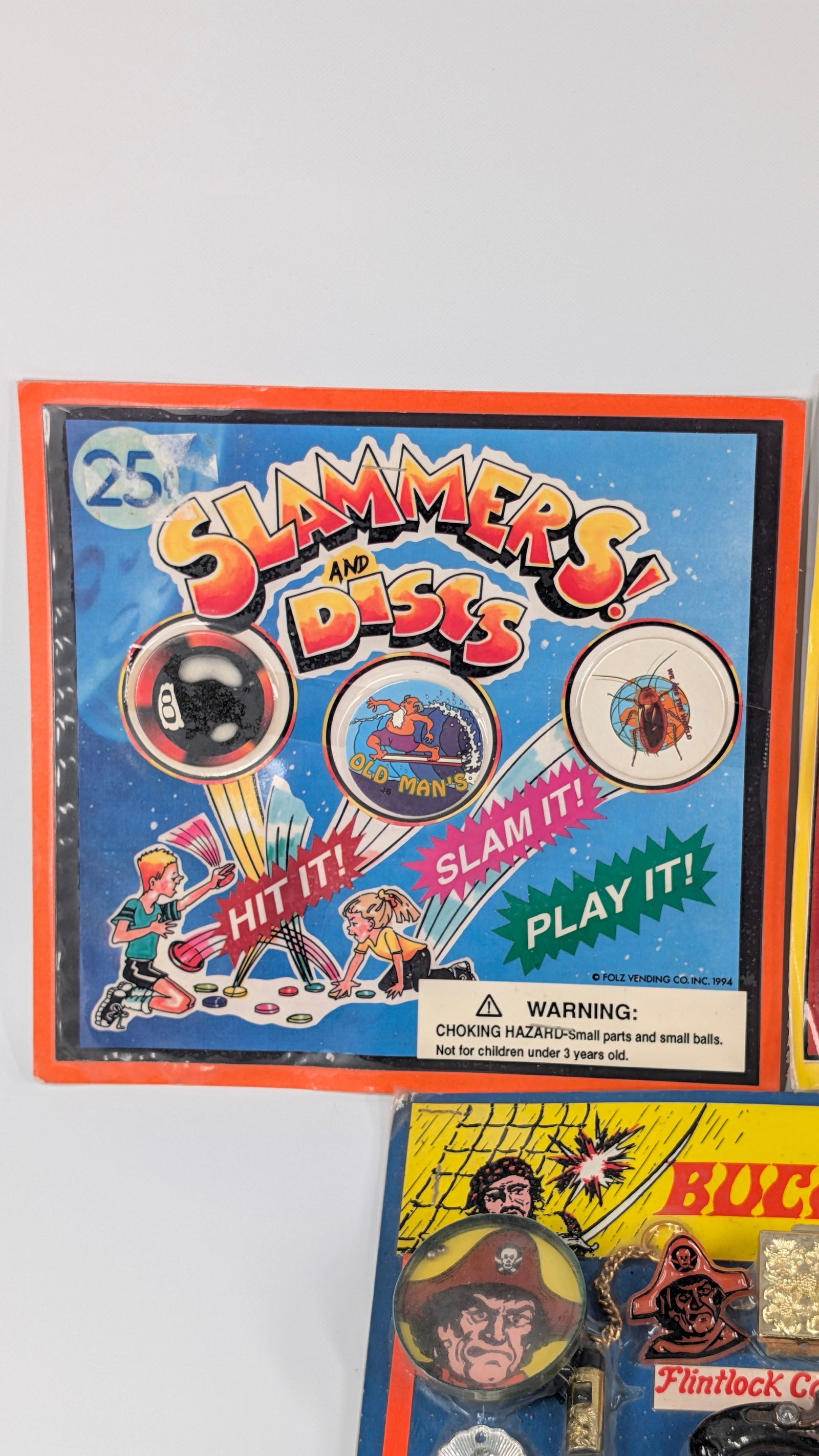 3) GUMBALL VENDING MACHINE INSERTS - 3