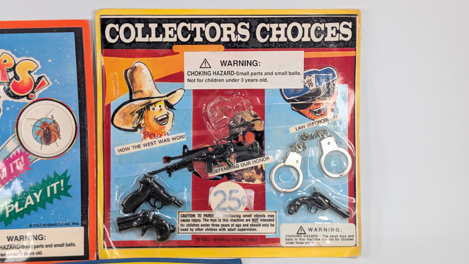 3) GUMBALL VENDING MACHINE INSERTS - 5