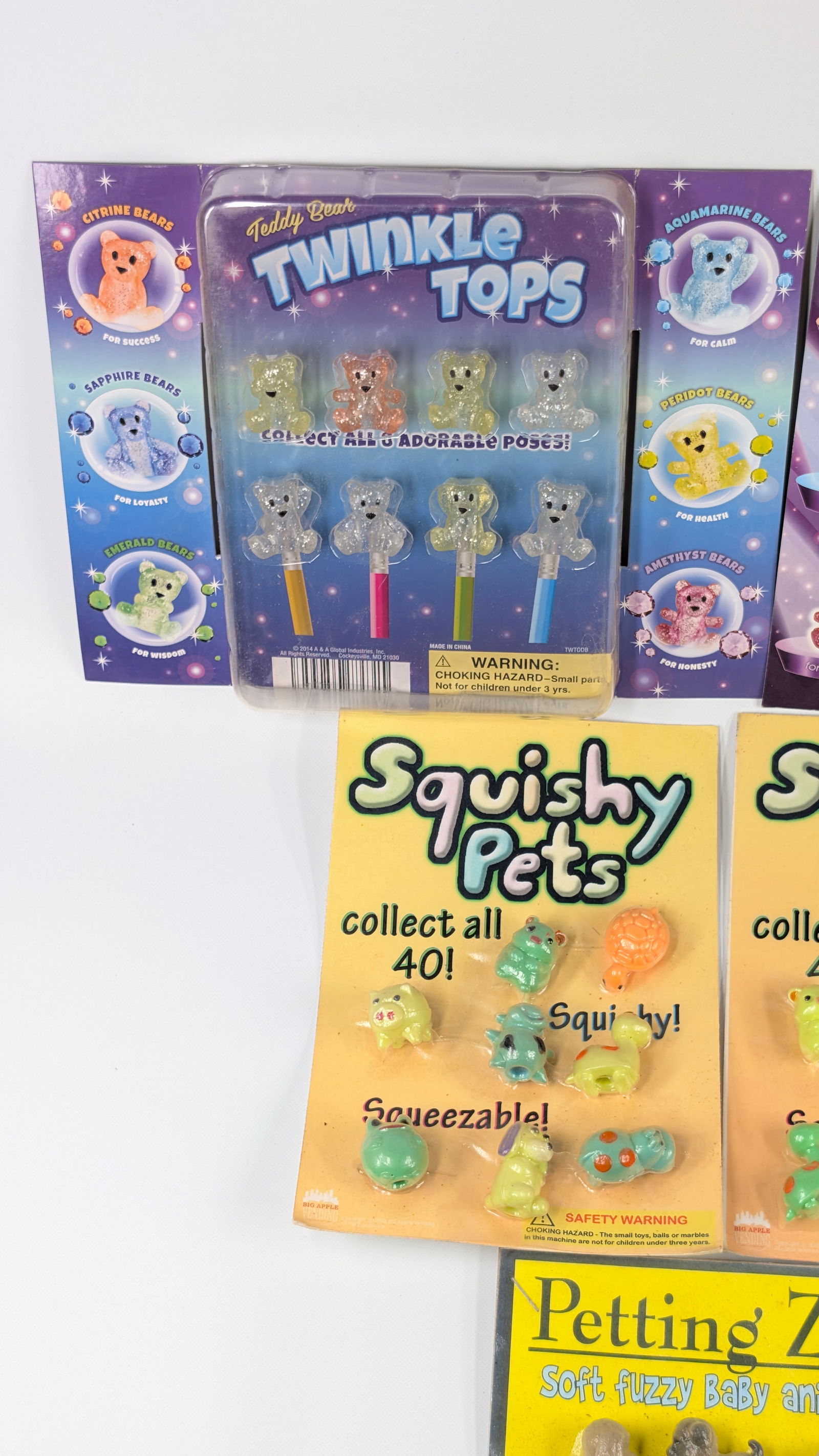 VARIOUS GUMBALL VENDING MACHINE INSERTS - 2