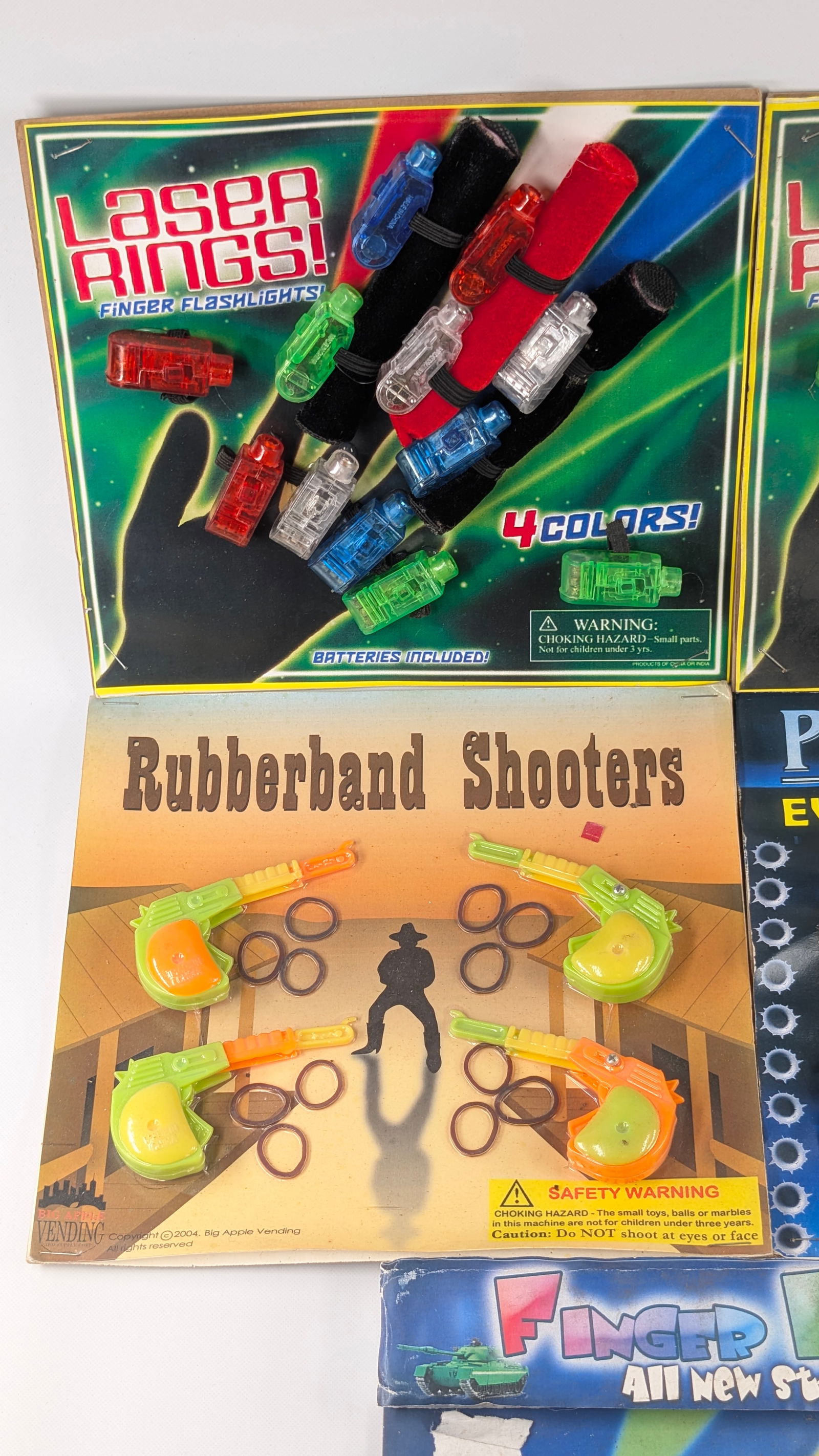 VARIOUS GUMBALL VENDING MACHINE INSERTS - 2