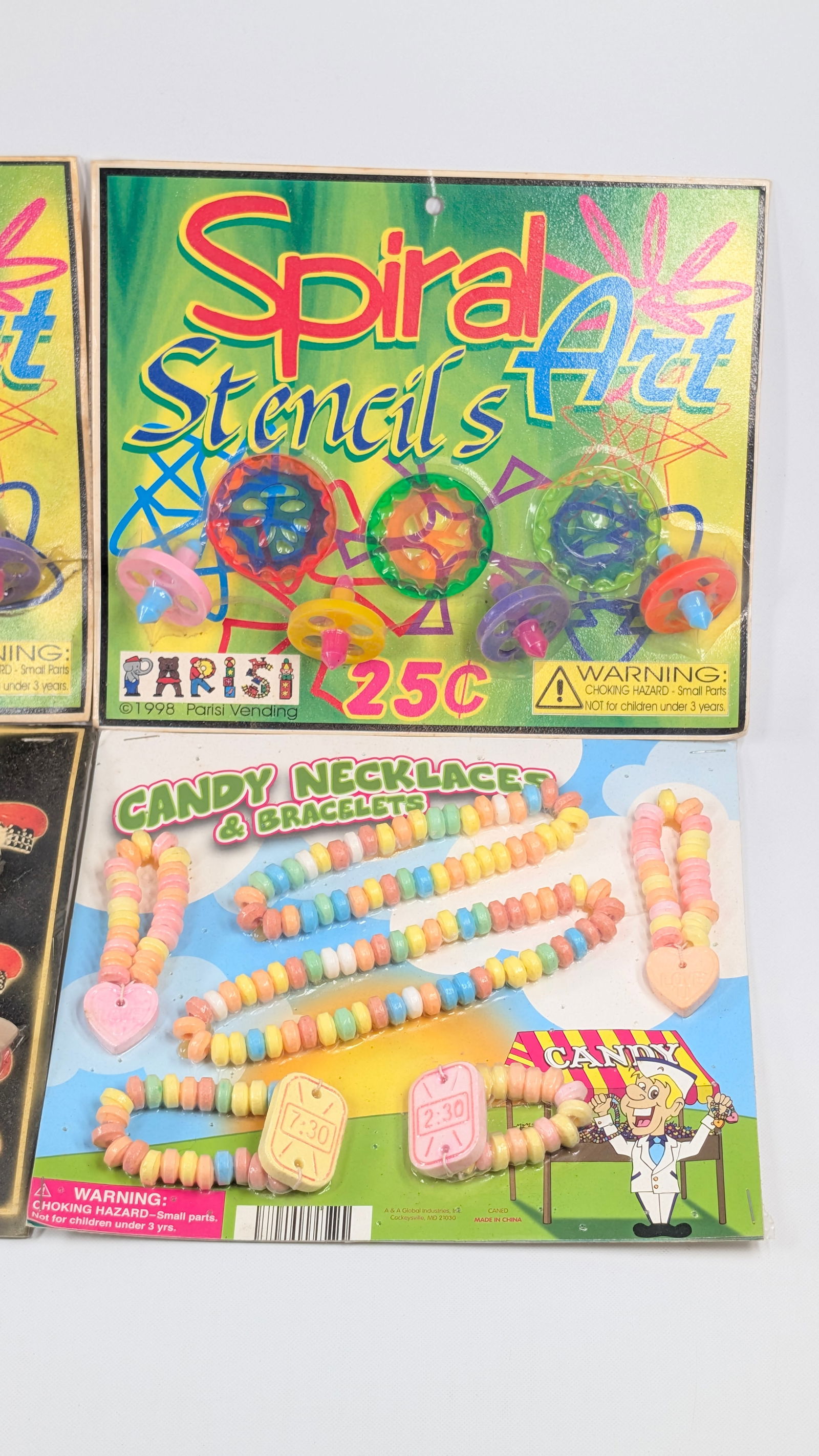 VARIOUS GUMBALL VENDING MACHINE INSERTS - 3