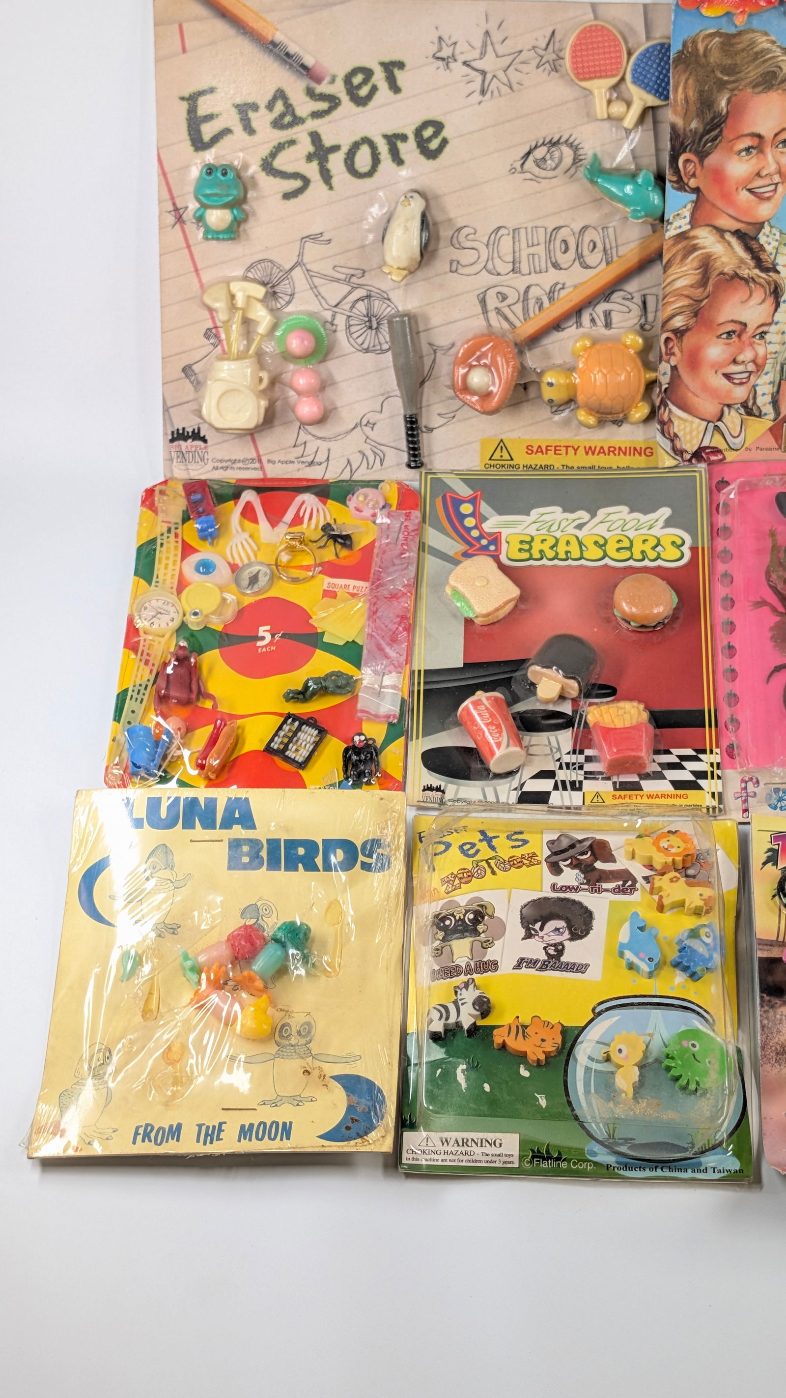 VARIOUS GUMBALL VENDING MACHINE INSERTS - 3