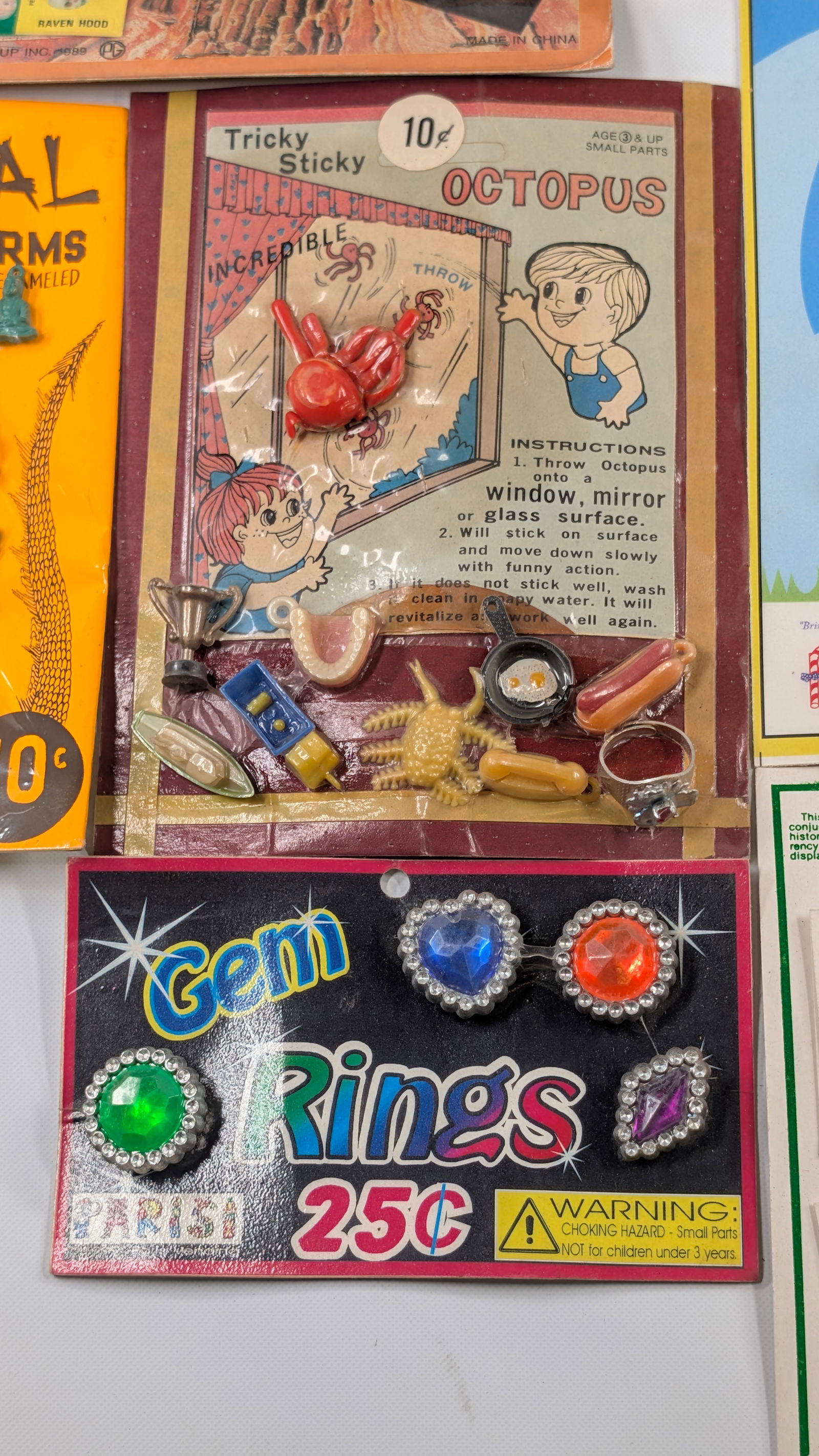 VARIOUS GUMBALL VENDING MACHINE INSERTS - 4