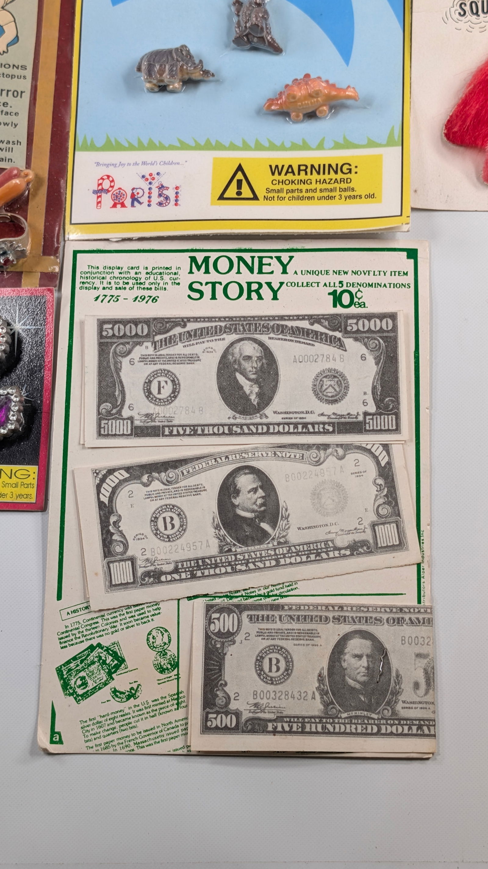 VARIOUS GUMBALL VENDING MACHINE INSERTS - 5